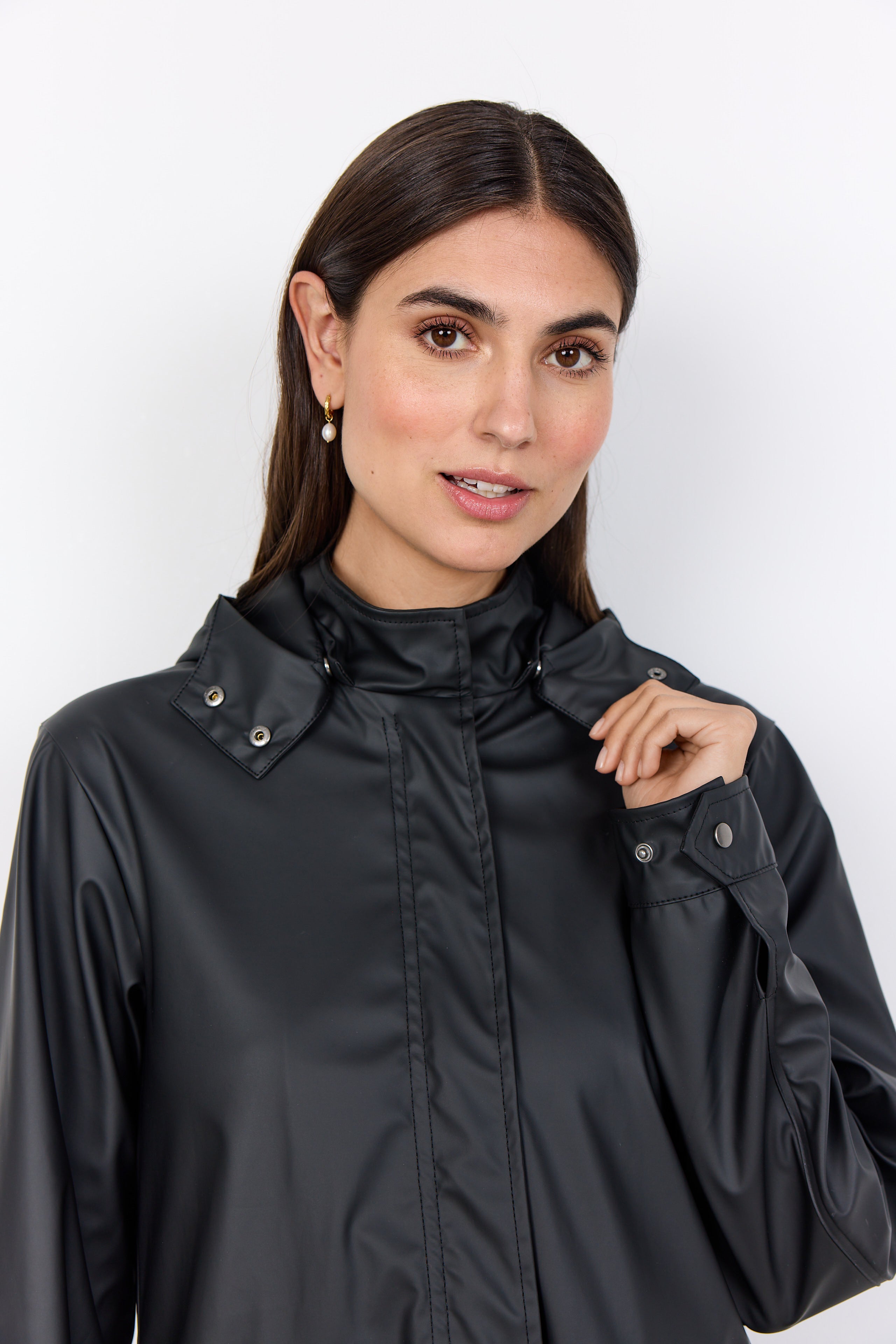 Alexa Waterproof Parka - Black