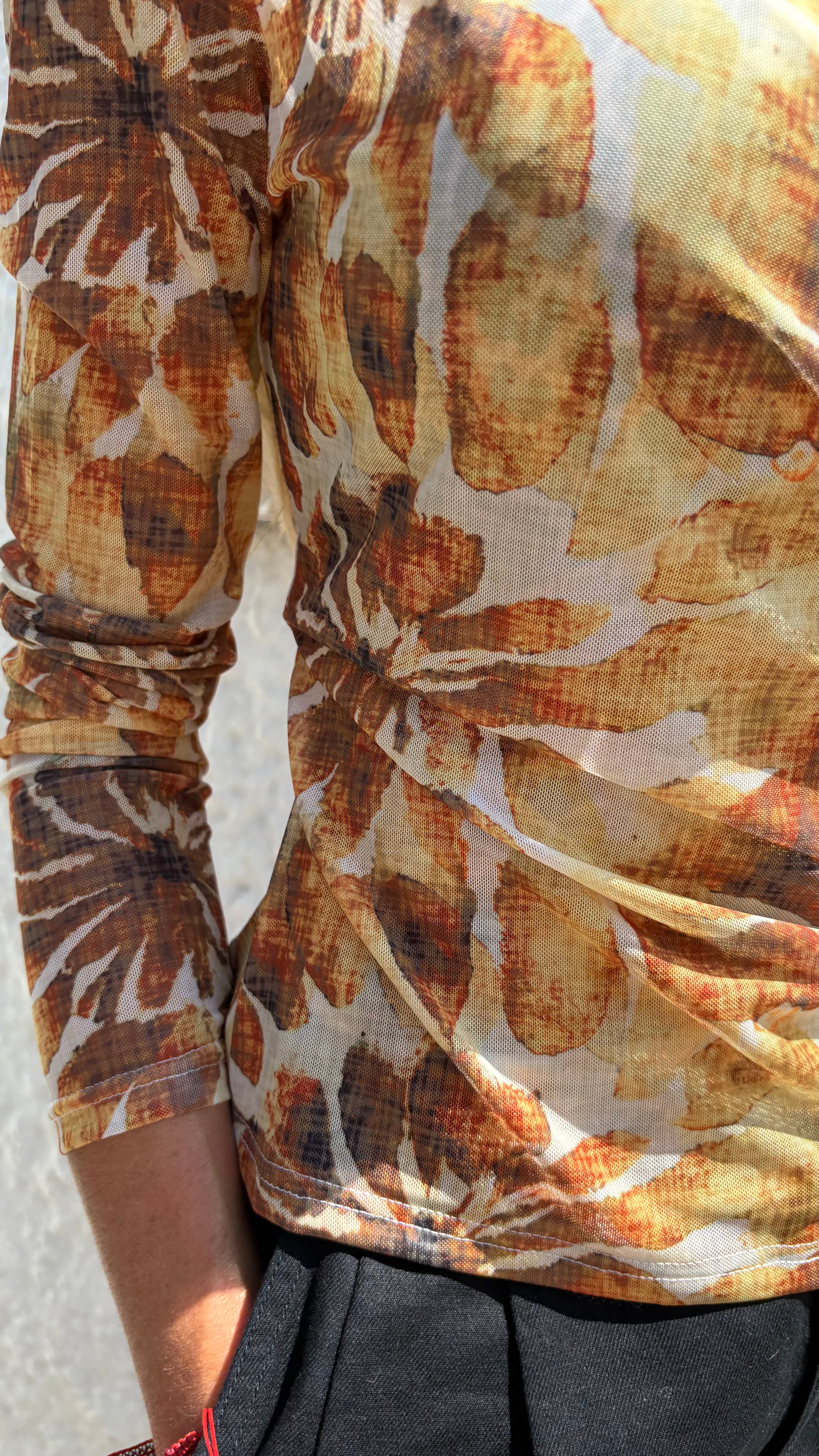 Lindsey Top - Brown