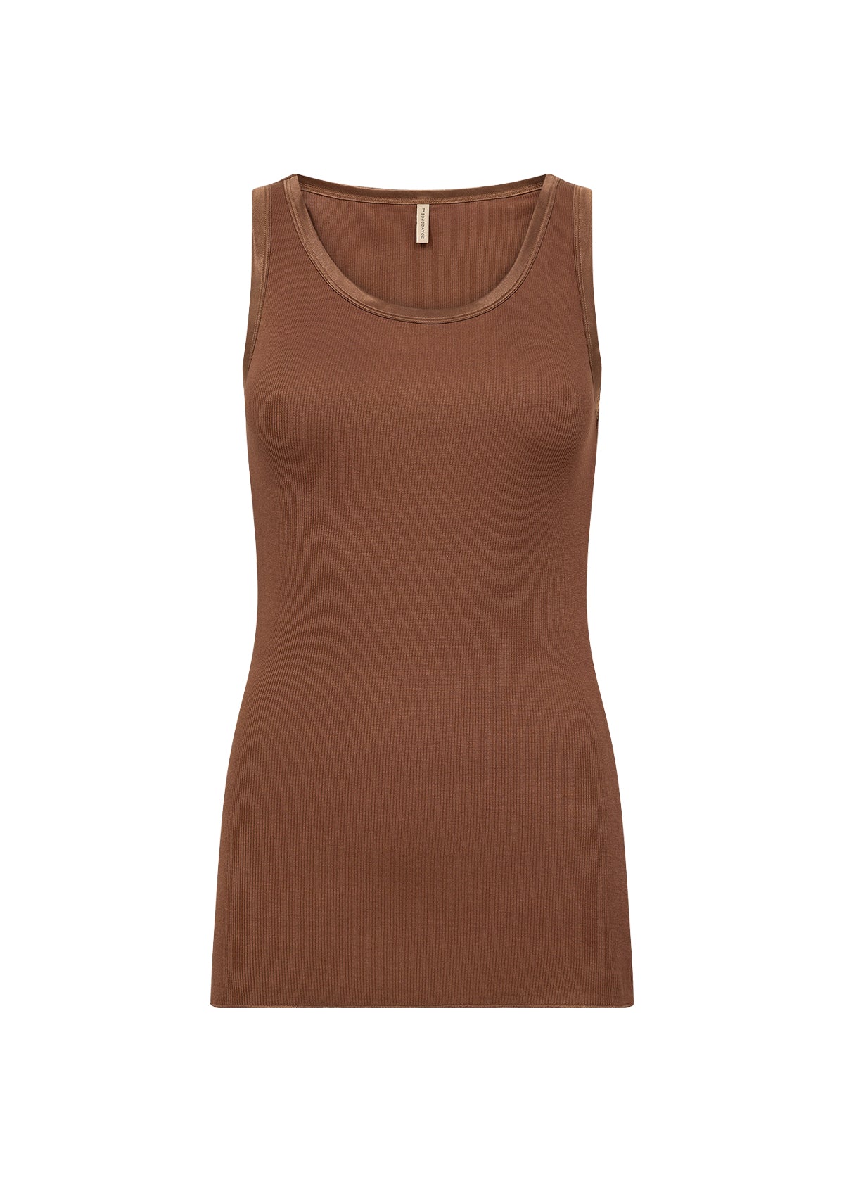 Ryan Vest Top - Toffee