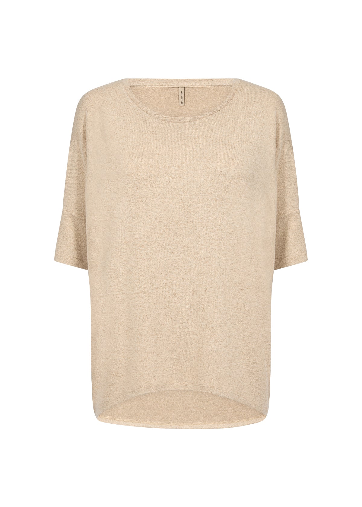 Biara Short Sleeve Jumper - Sand