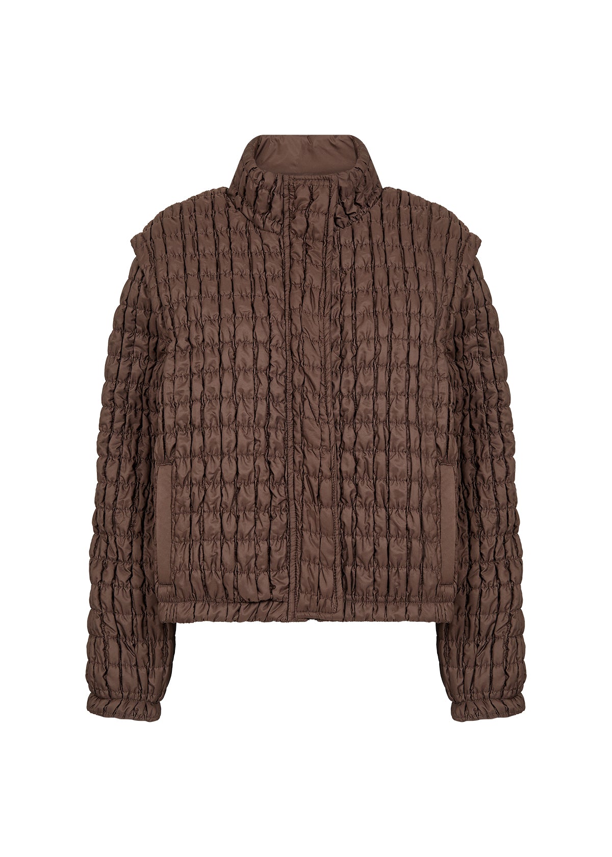 Sevilla Quilted Jacket - Chocolate