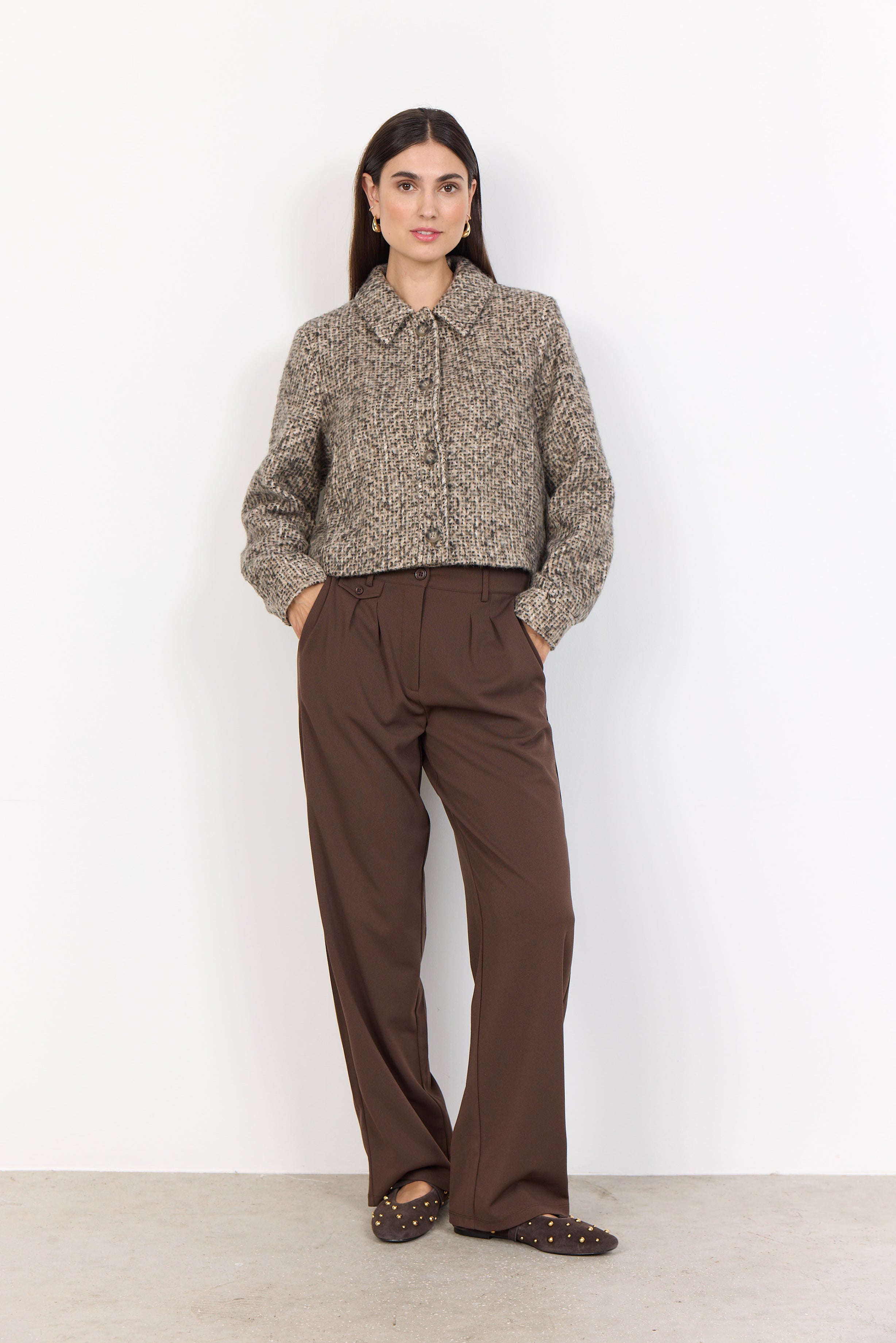 Samone Jacket - Brown Multi