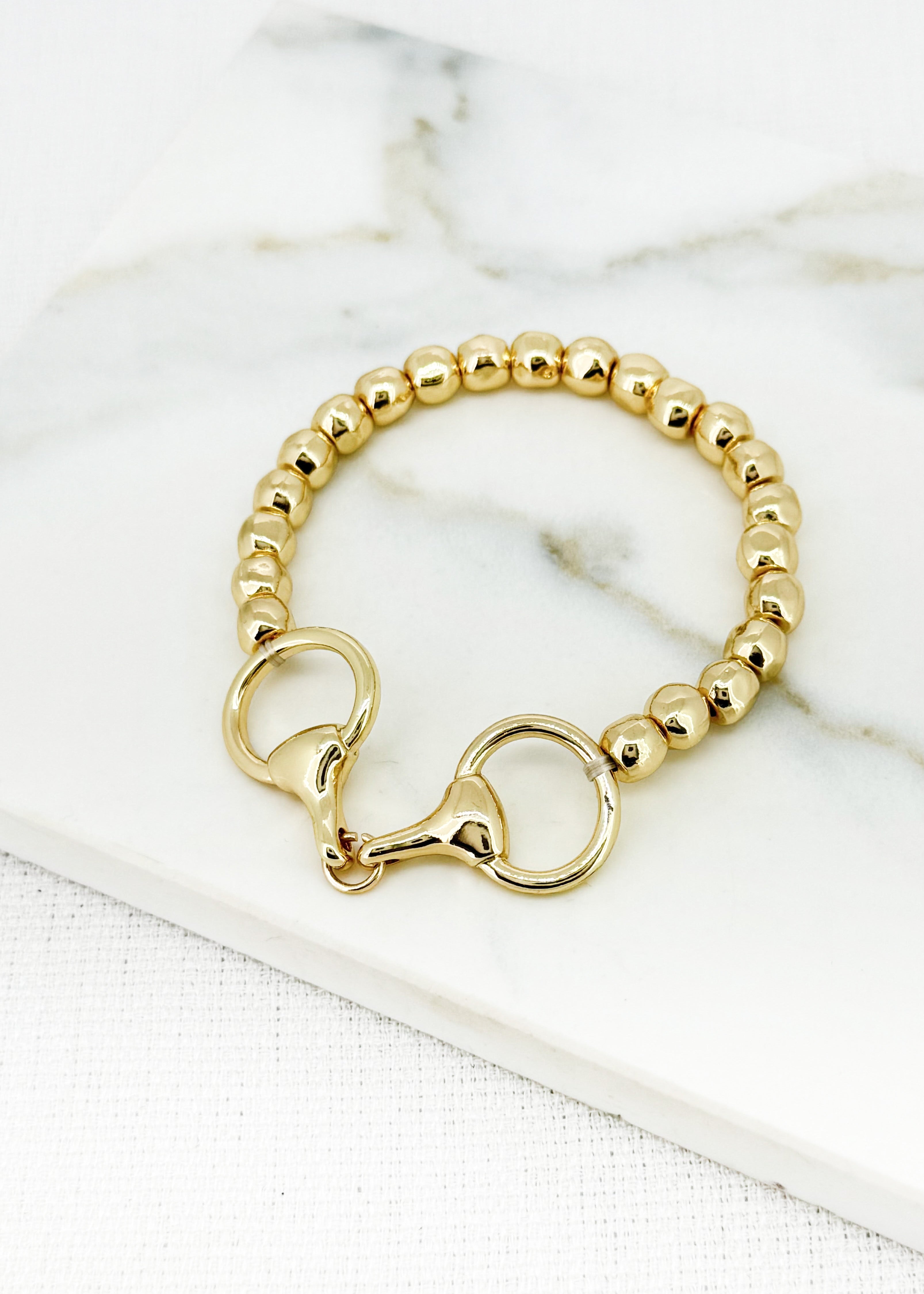 Stretch Bracelet - Gold