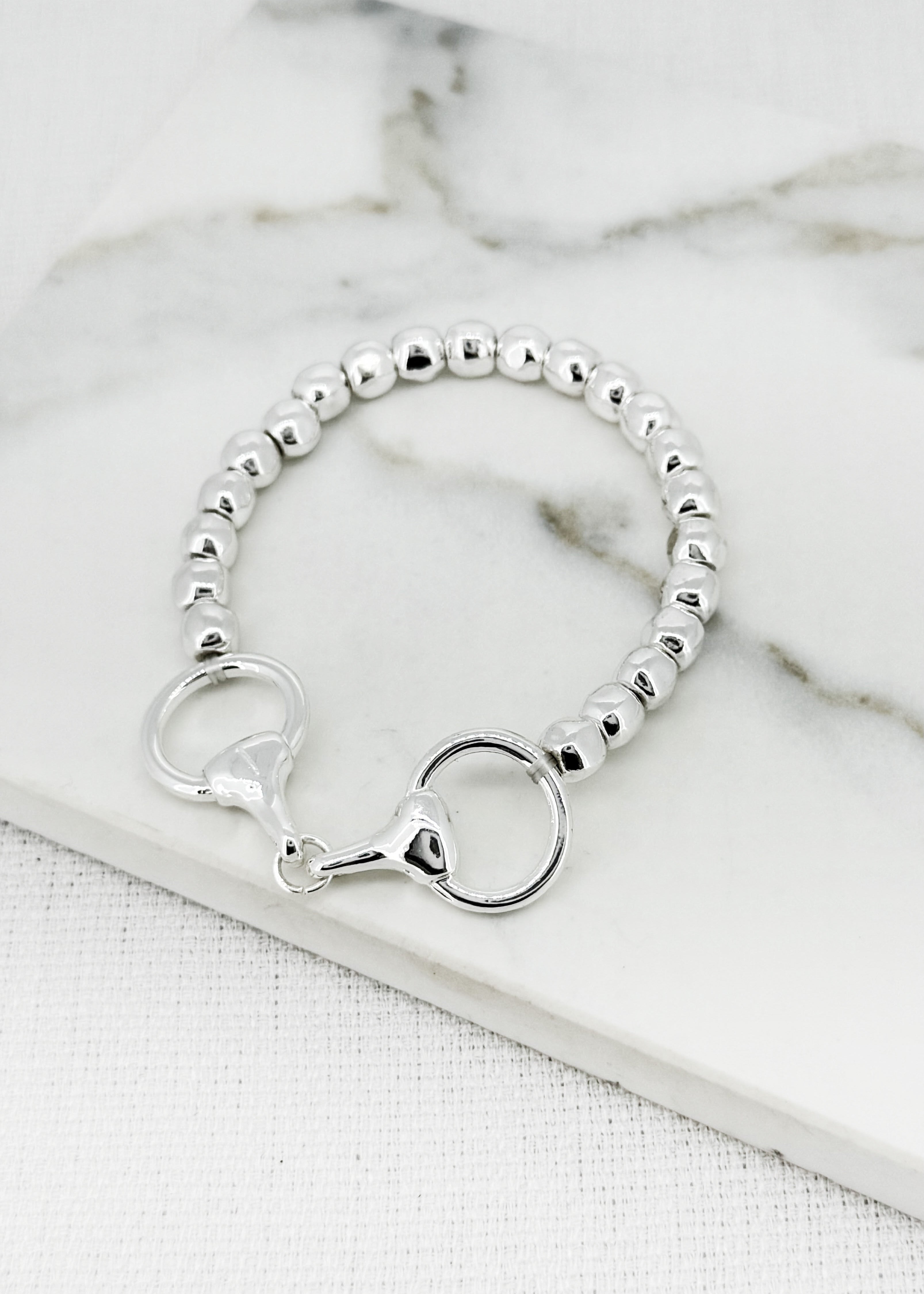 Stretch Bracelet - Silver