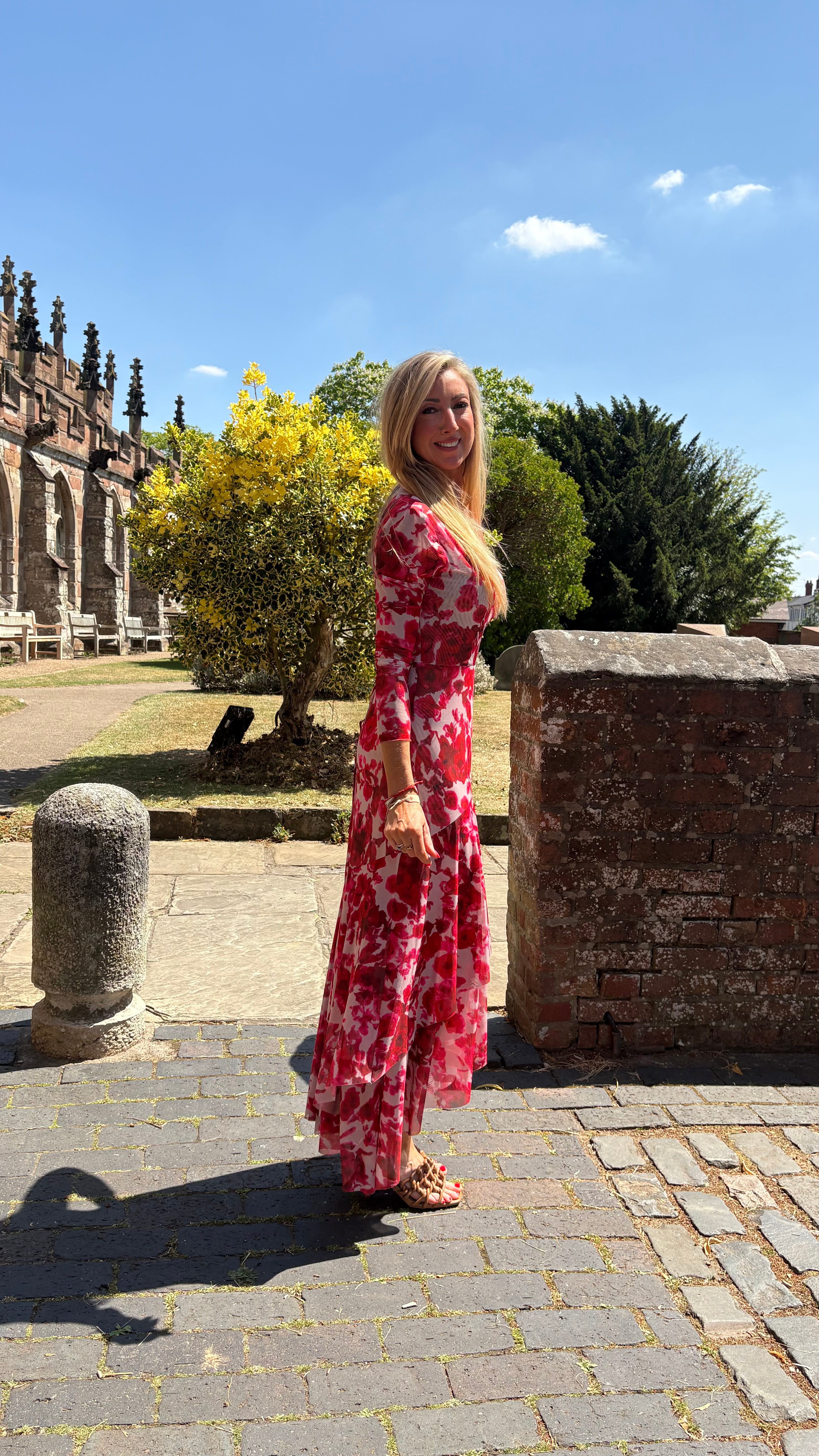 Wrap Dress - Red