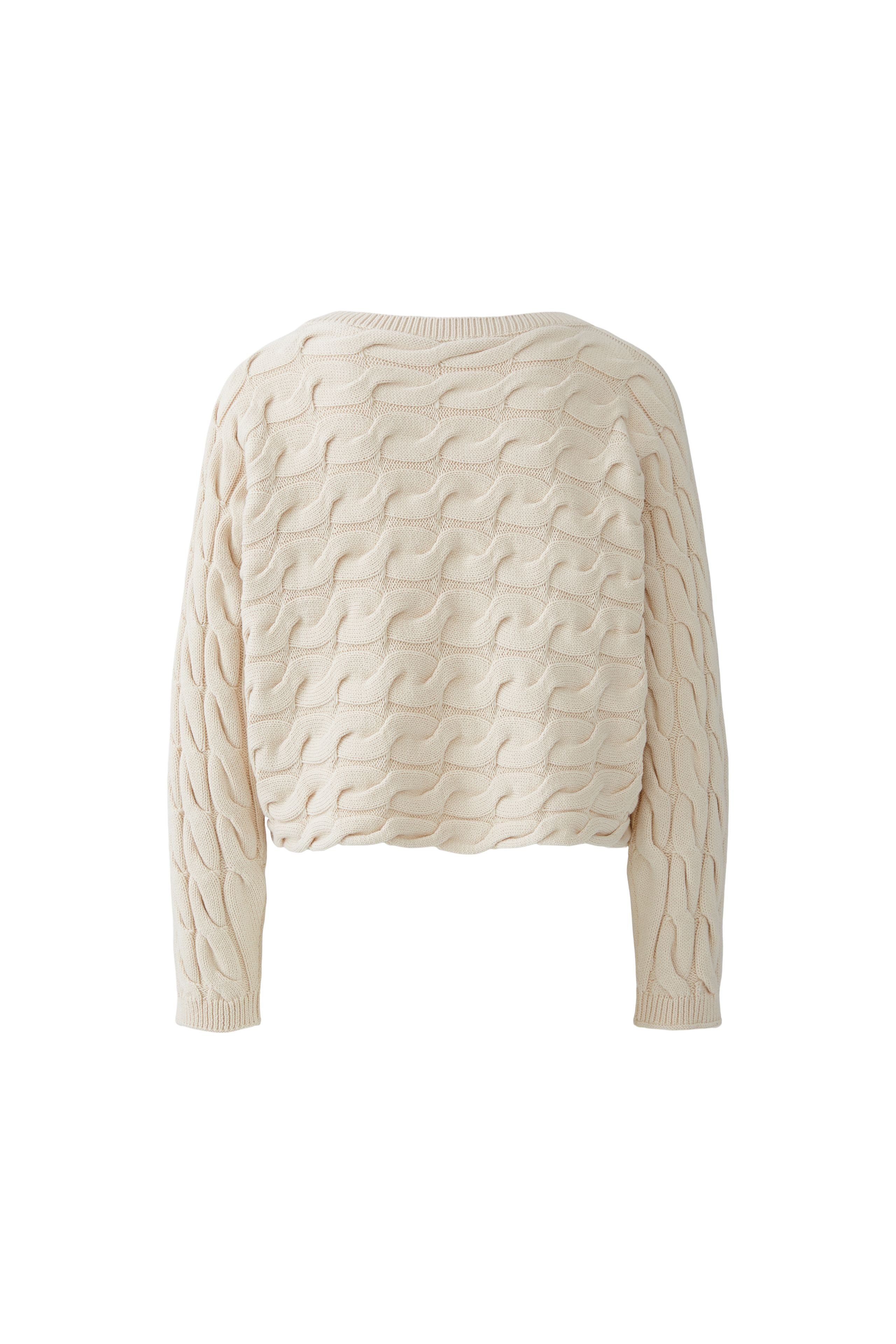 Sirah Cable Knit Jumper - Off White