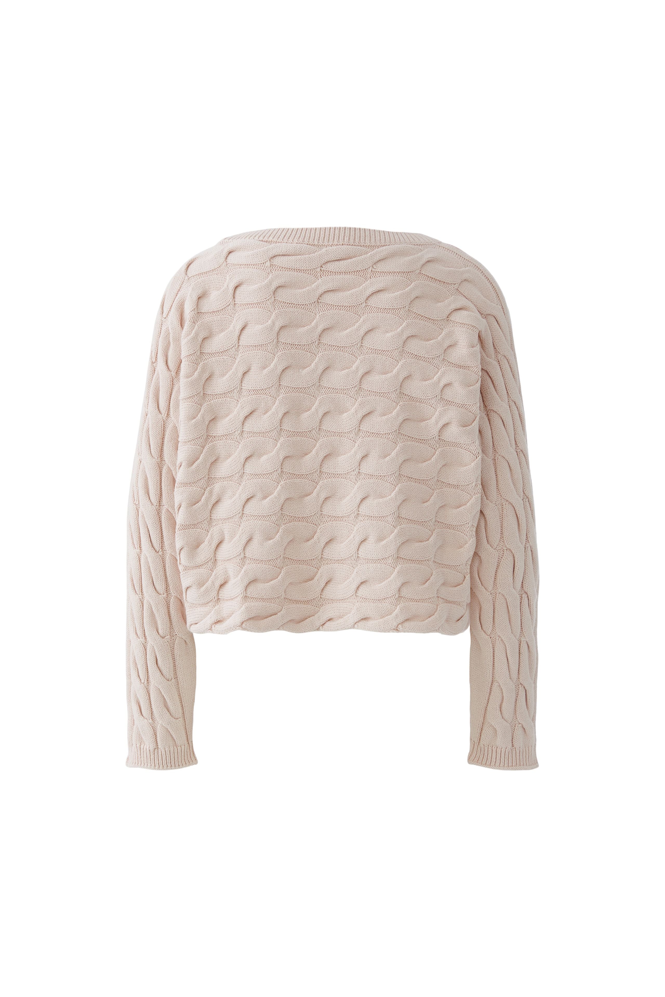 Sirah Cable Knit Jumper - Sepia Rose