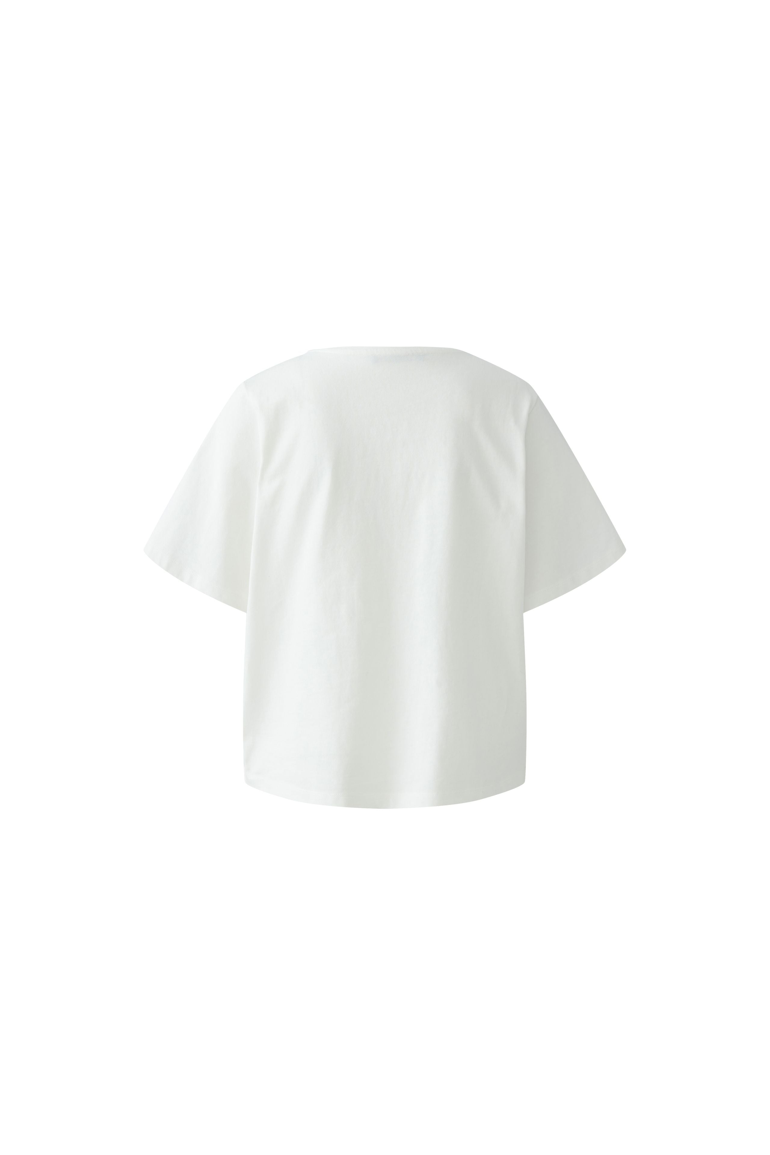 Gemstone Motif T-Shirt - White