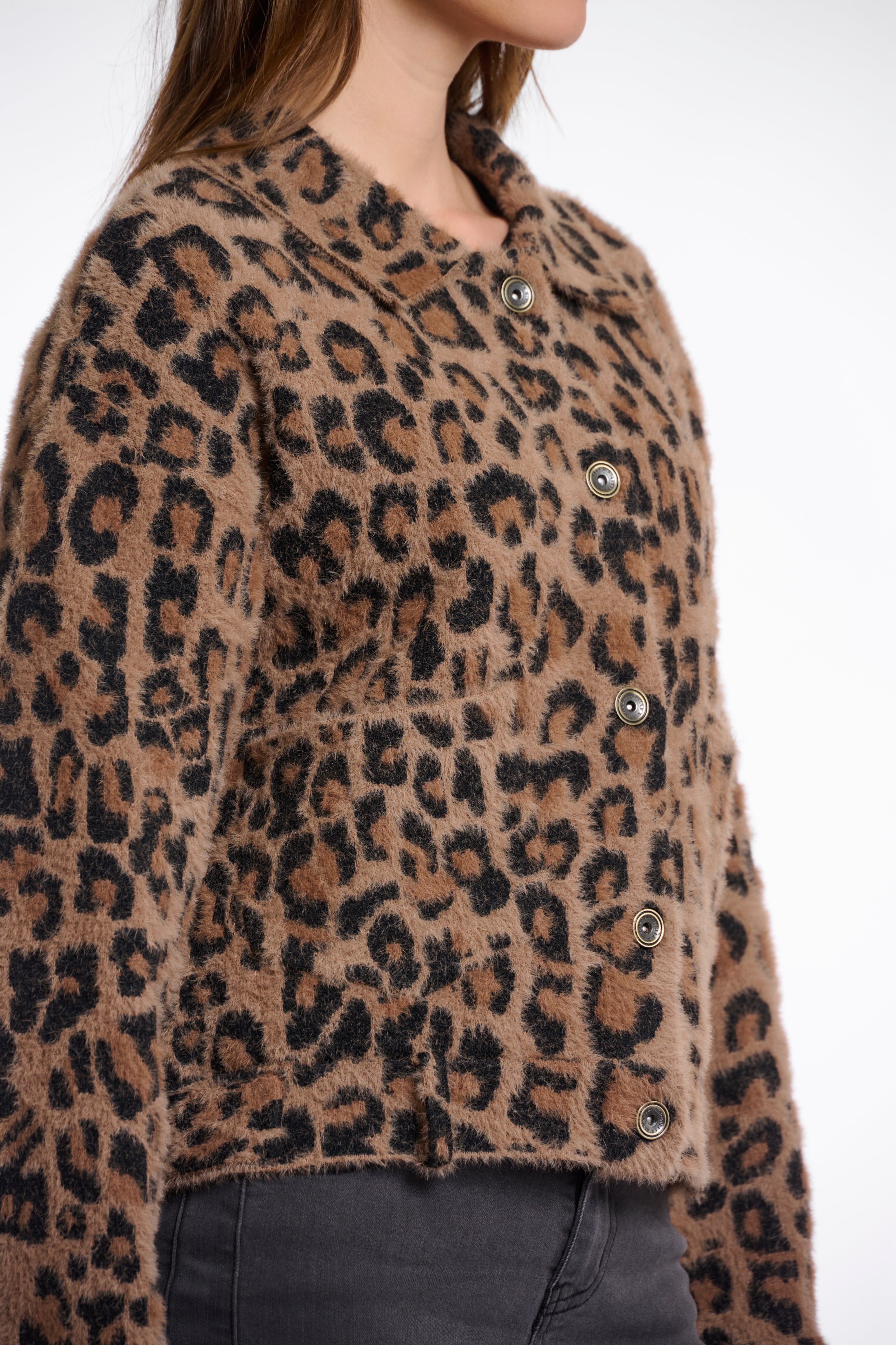 Bubbly Jacket - Leopard