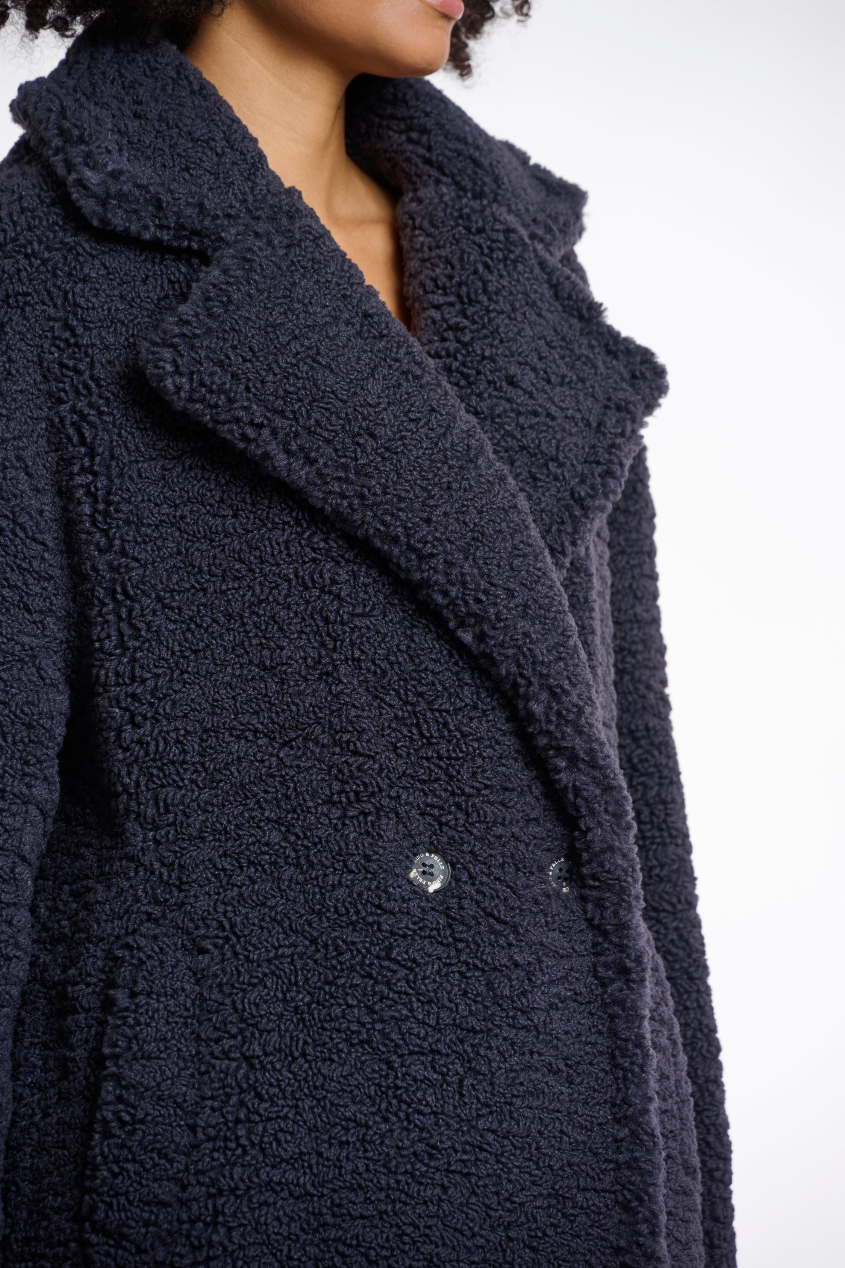 Elicia Teddy Coat - Grey