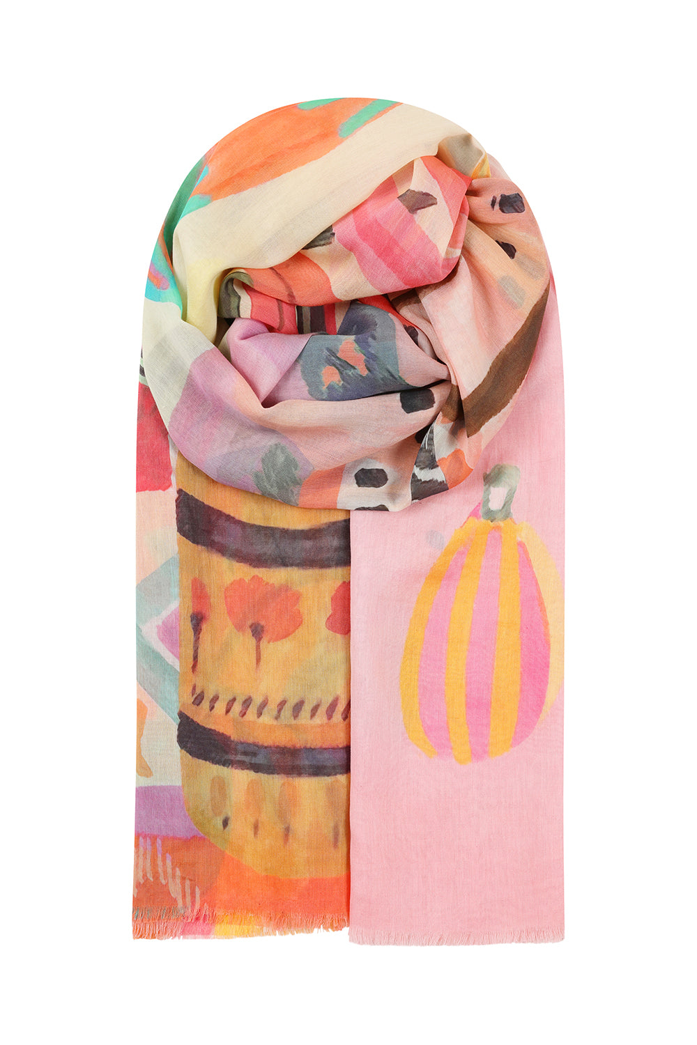 Scarf - Pink Multi