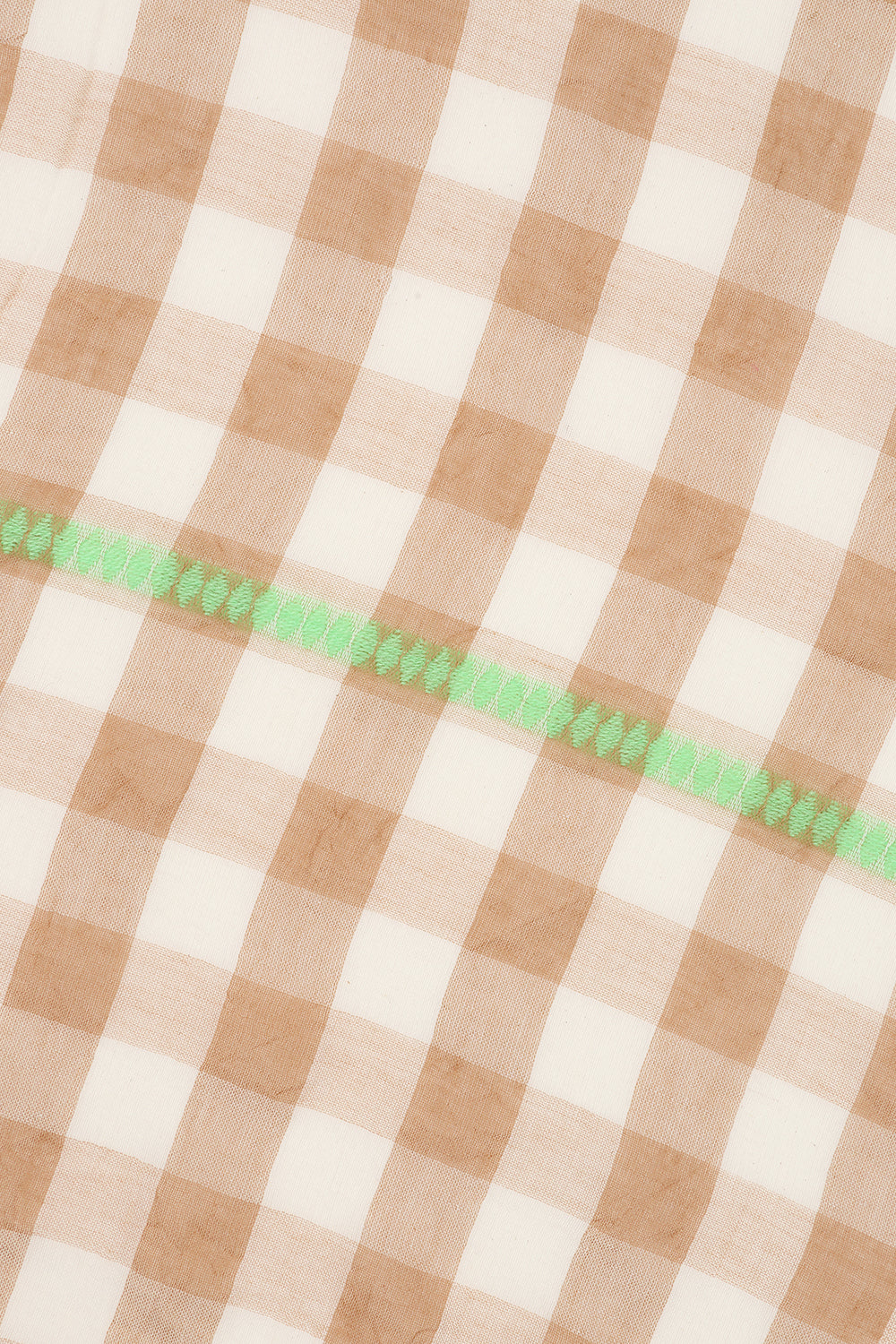 Scarf - Taupe Check