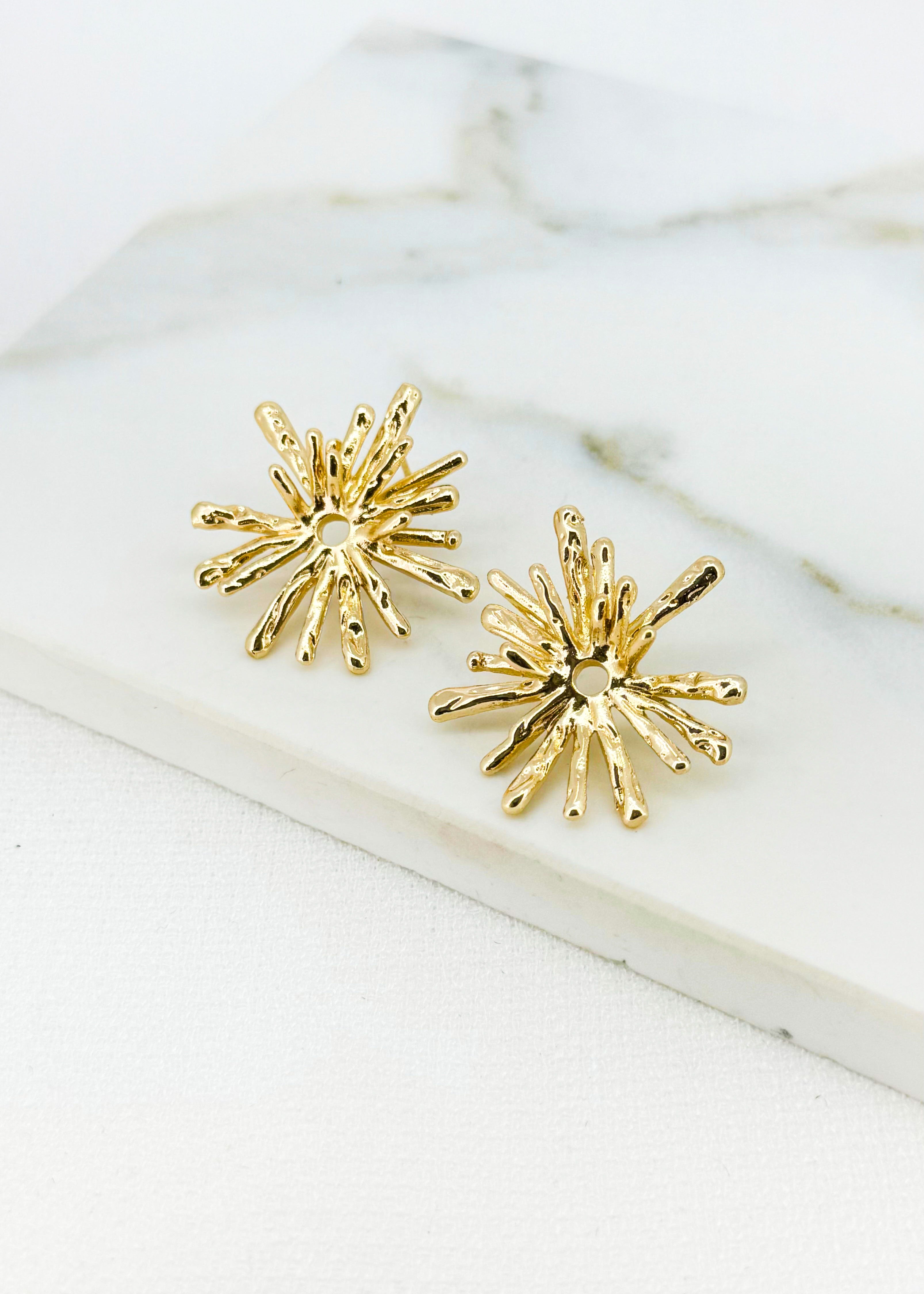 Star Earrings - Gold