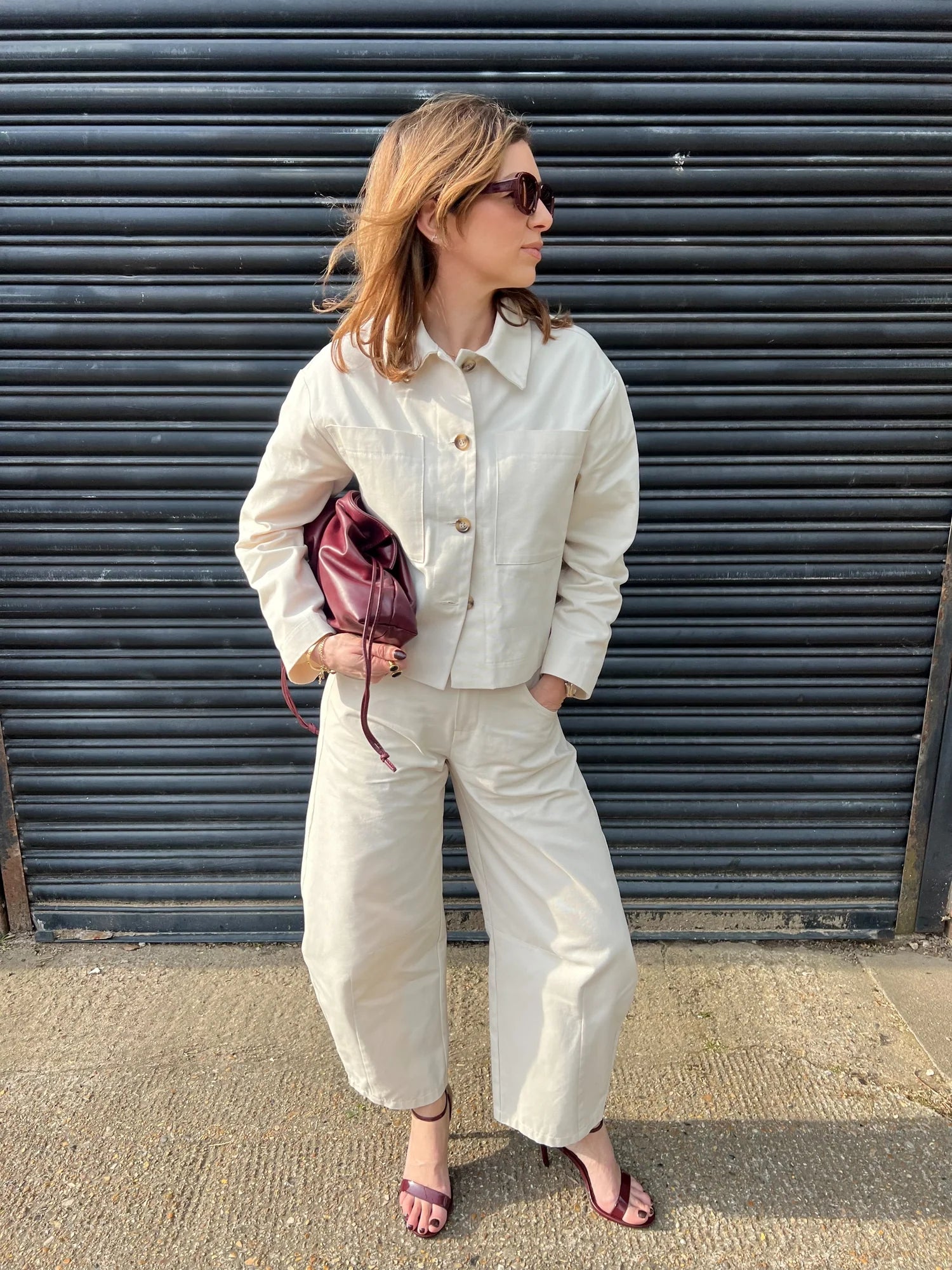 Erika Trousers - Ecru