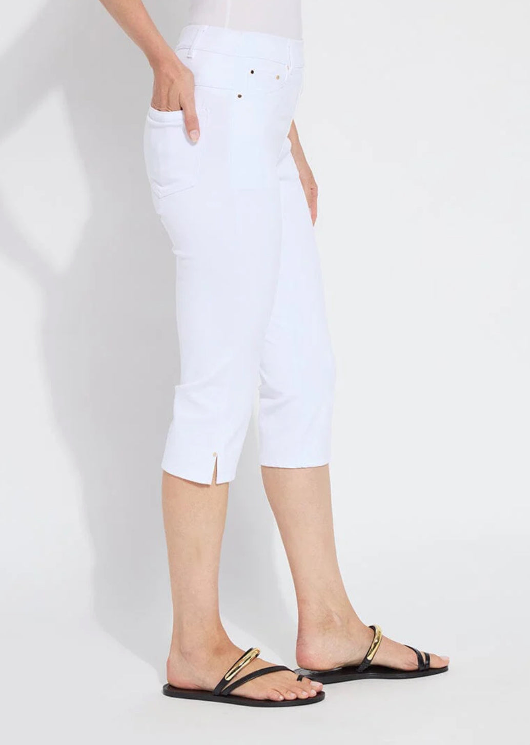 Capri Jean - White