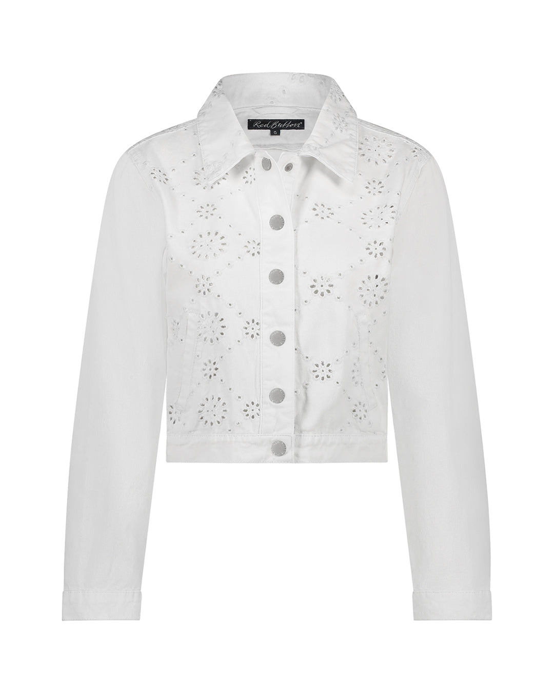 Shelly Broderie Jacket - White