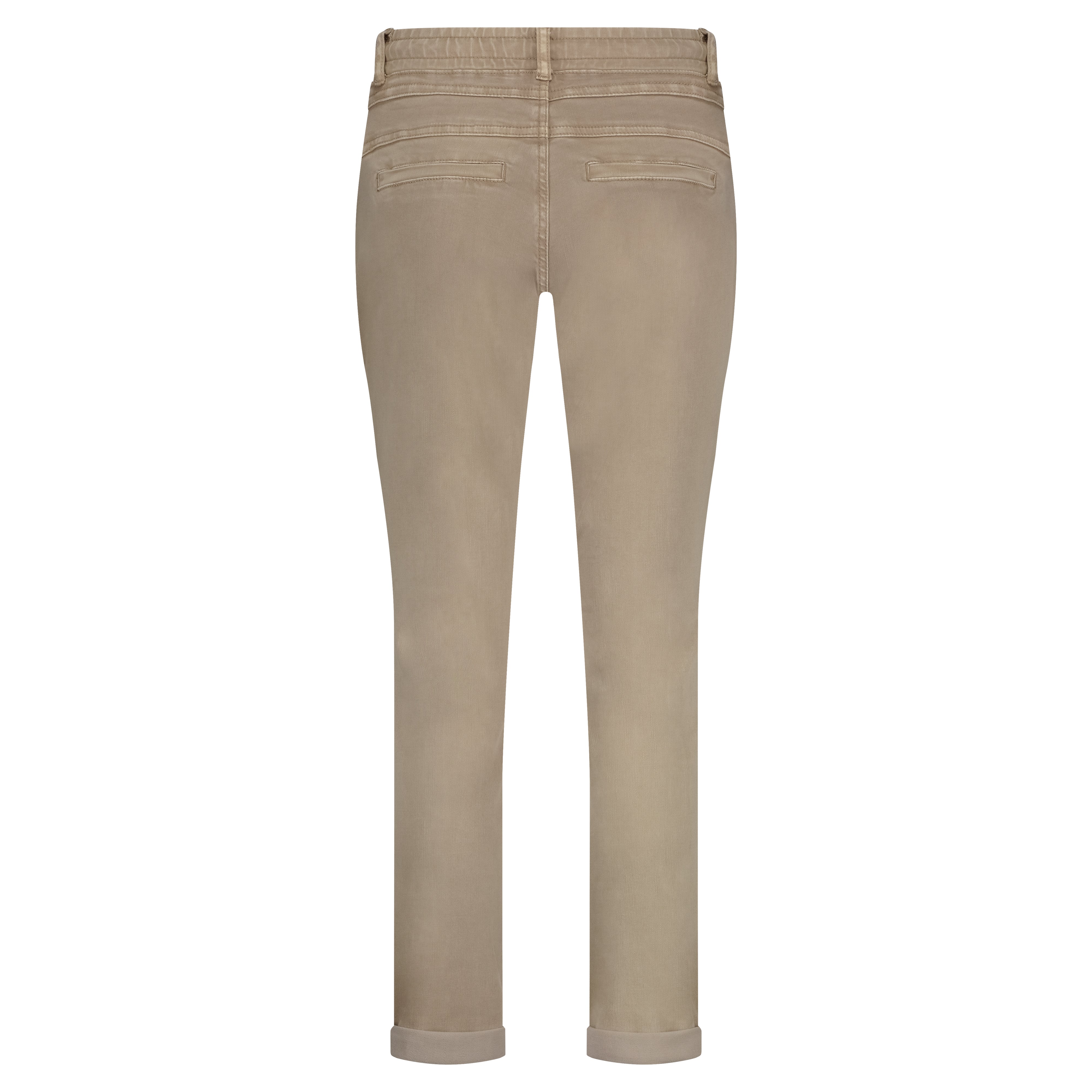 Tessy Slub Twill Trousers - Latte