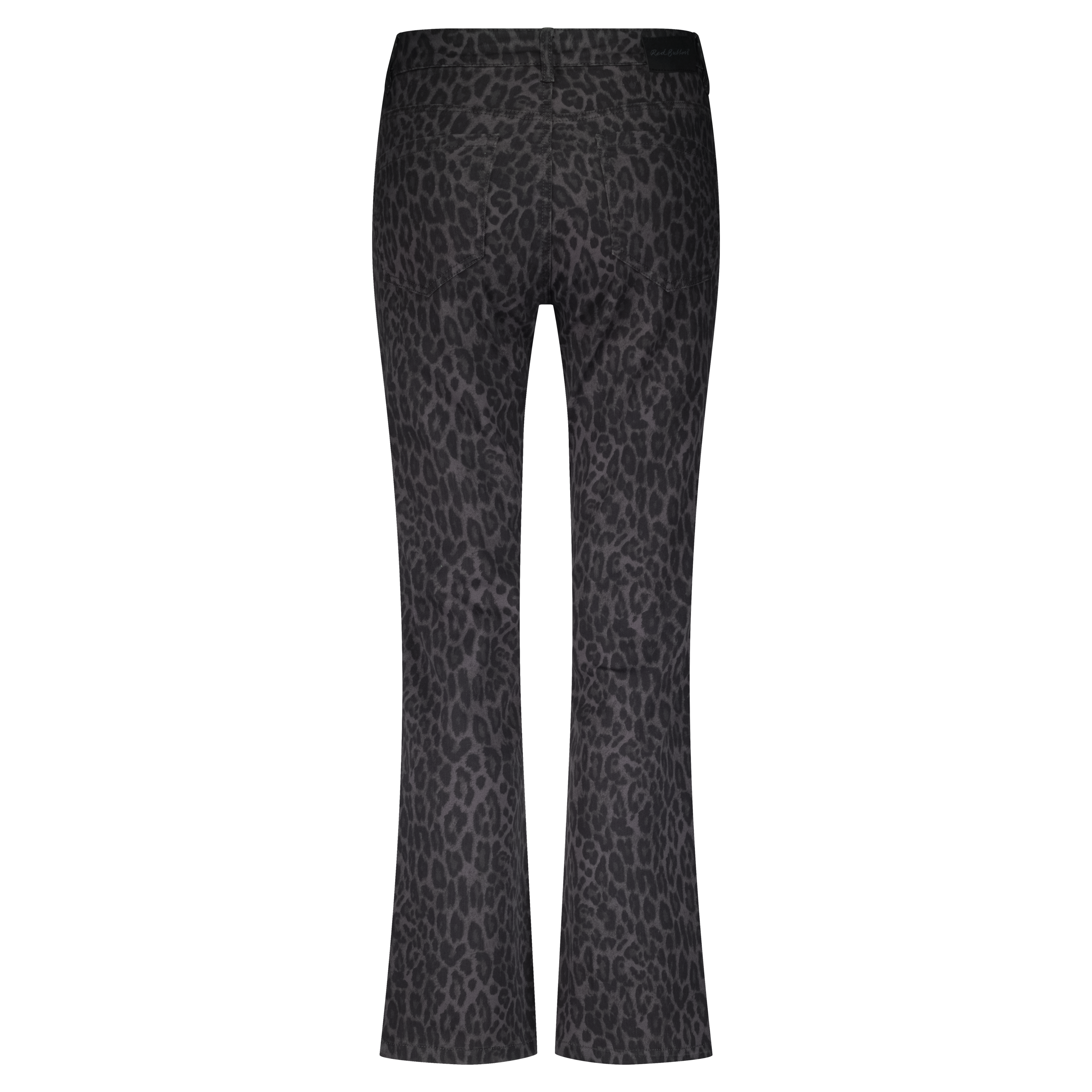 Kim Animal Print Jeans - Grey Mix