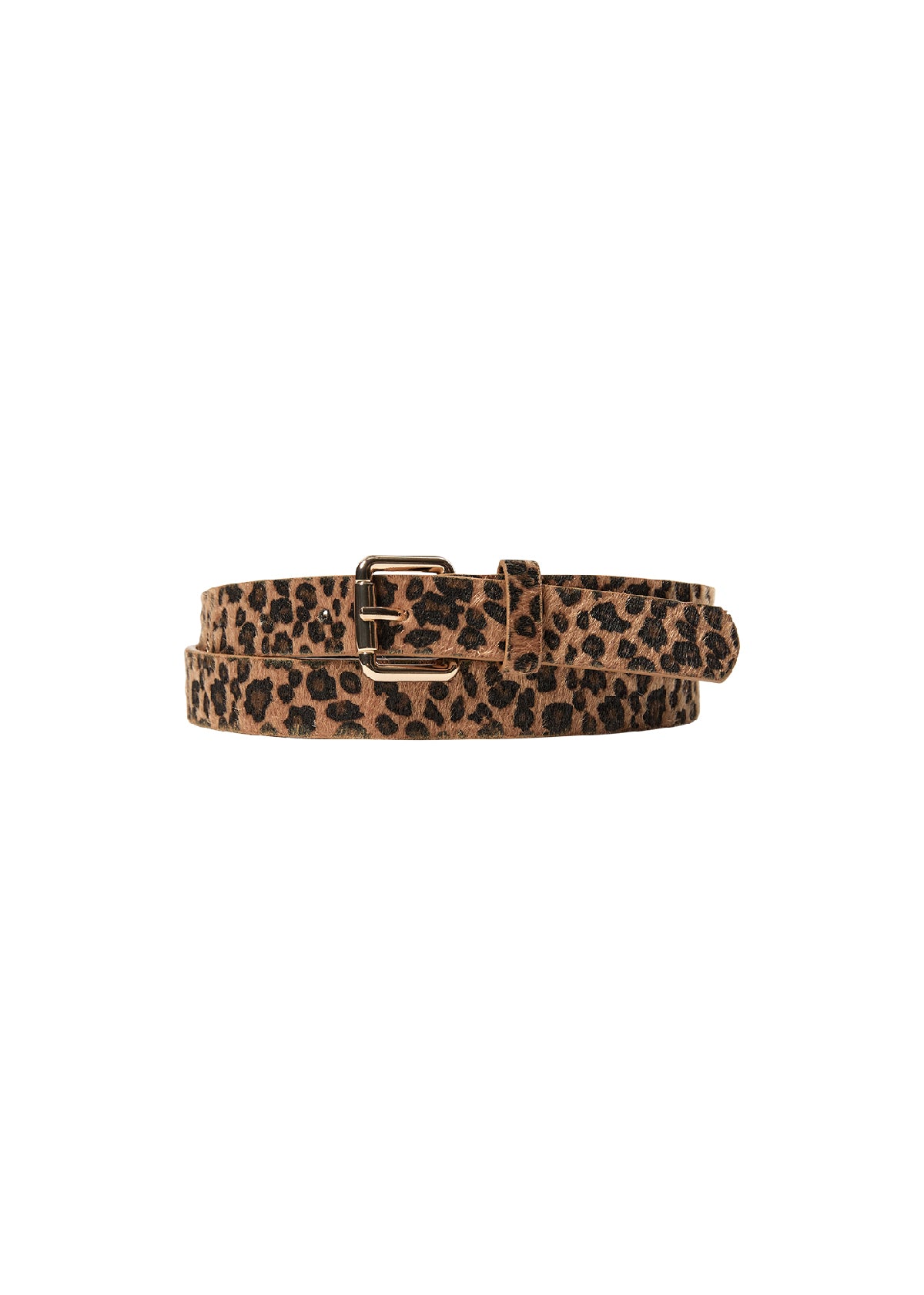 Seyma Animal Print Belt | Tan Mix