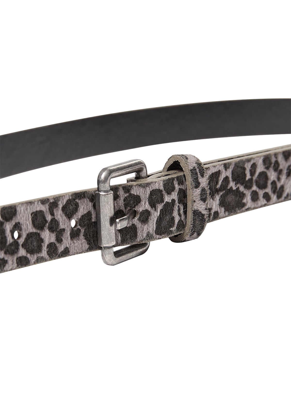 Seyma Animal Print Belt | Grey Mix