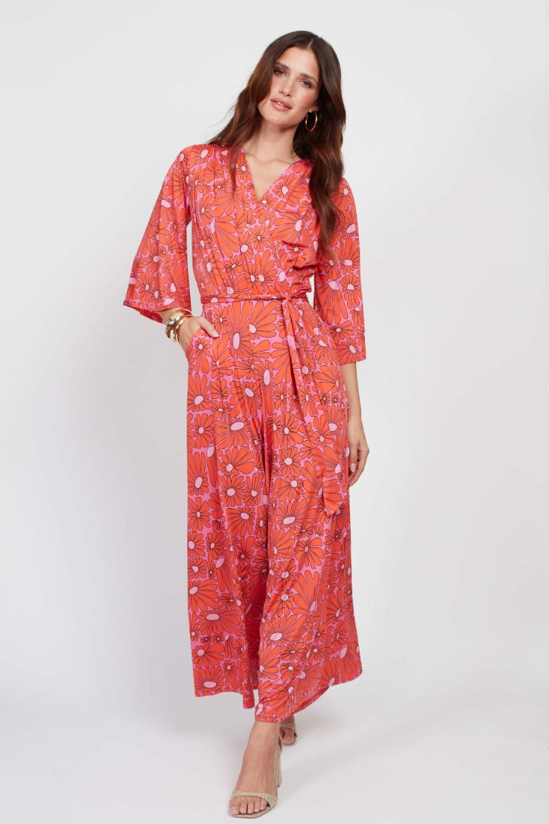 Laurie Jumpsuit - Daisy Pink