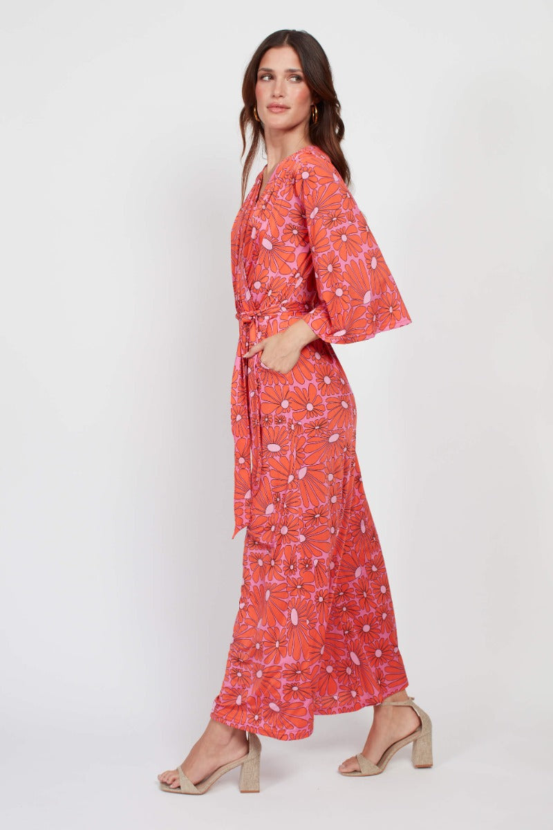 Laurie Jumpsuit - Daisy Pink