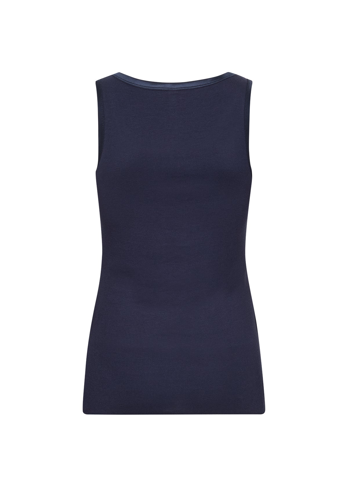 Ryan Vest Top - Navy Blue