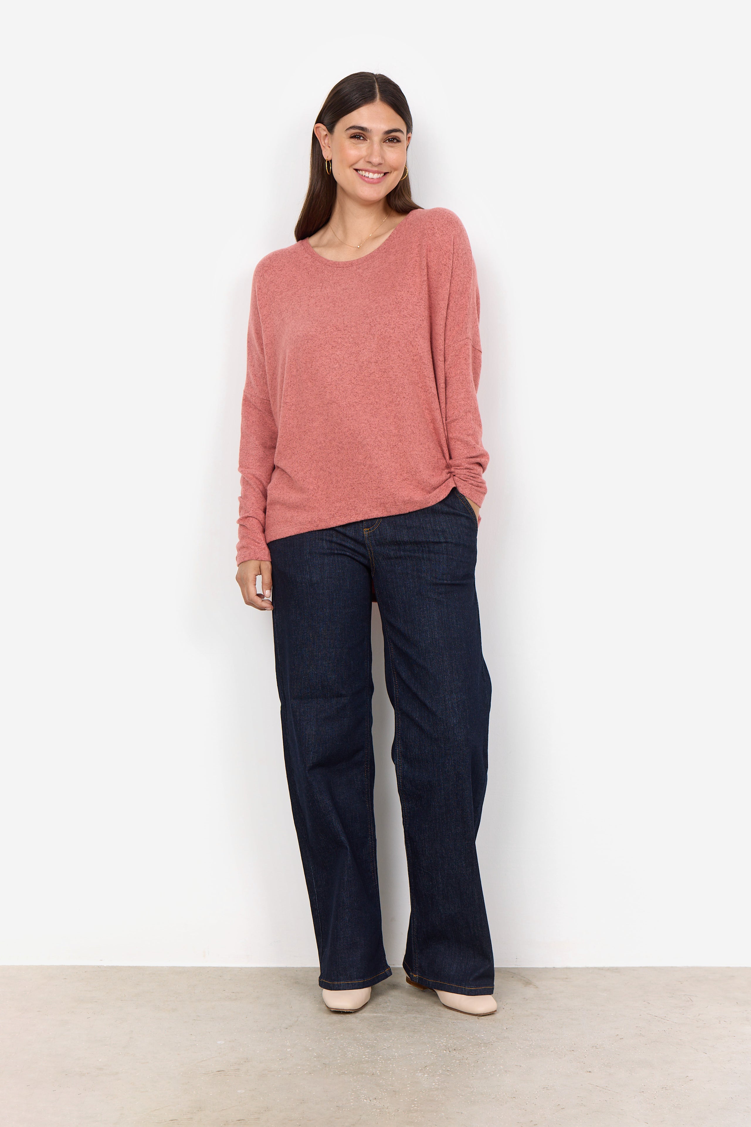 Biara Jumper - Blush Melange