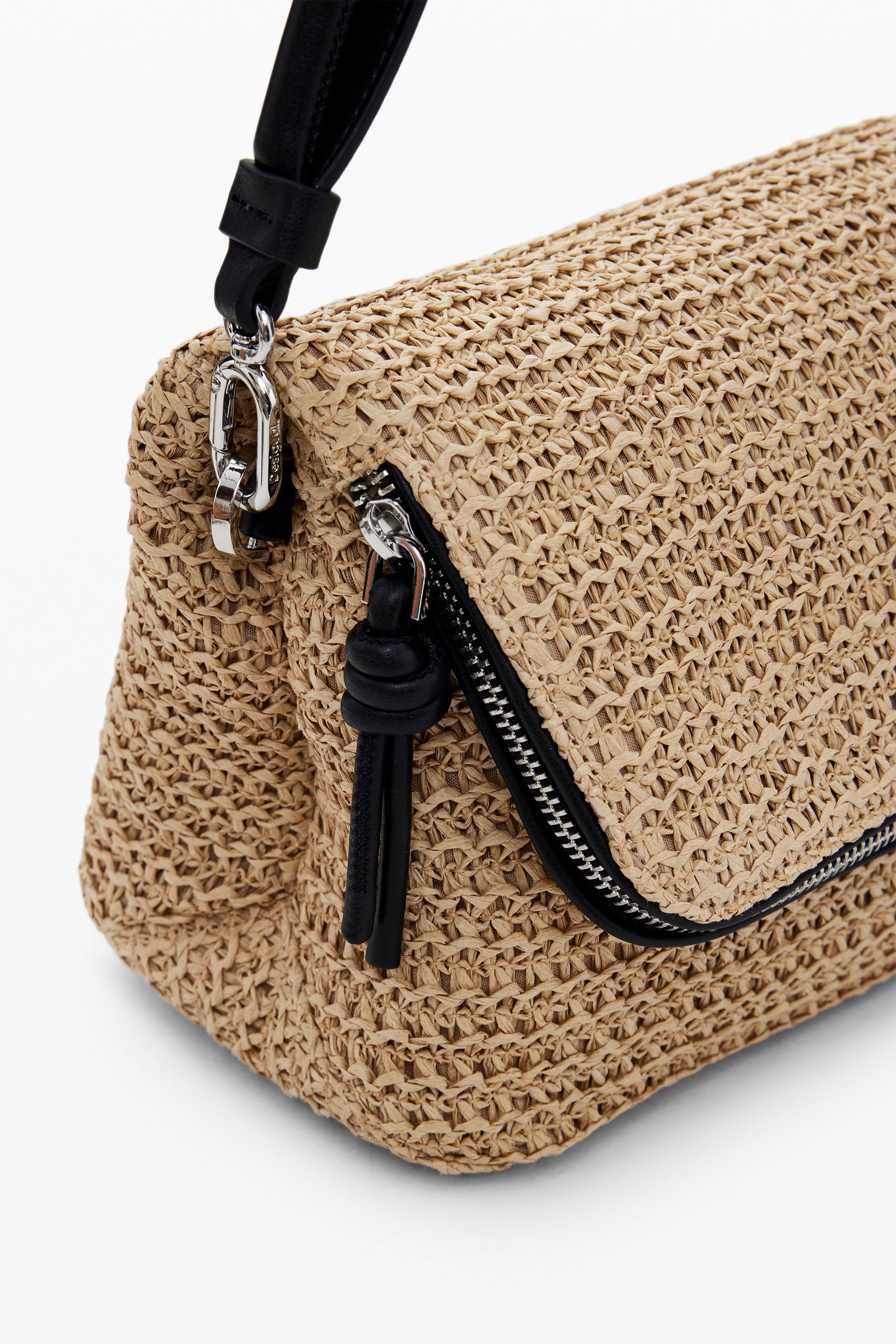 Woven Handbag - Sand