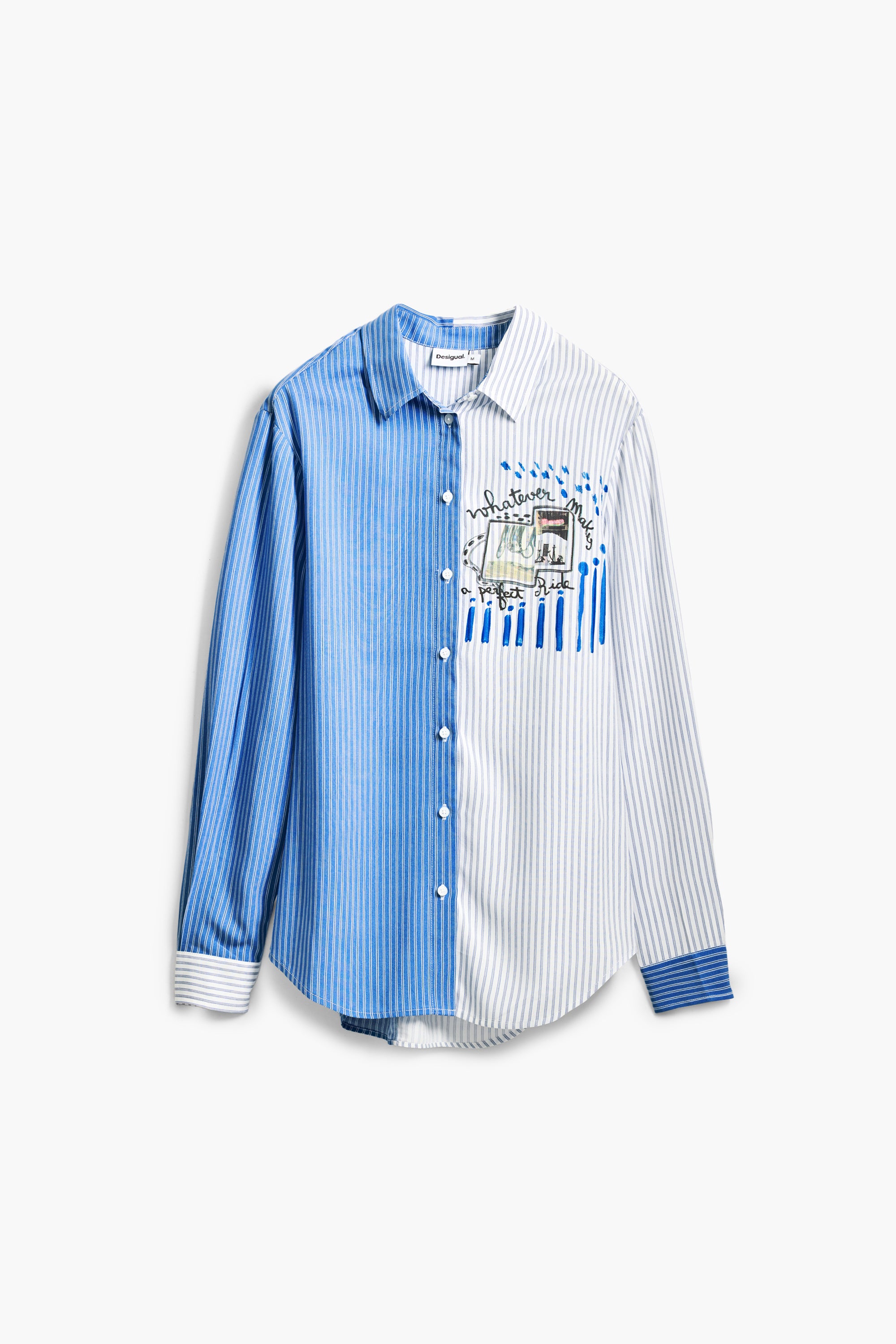 Striped Shirt - Blue/White