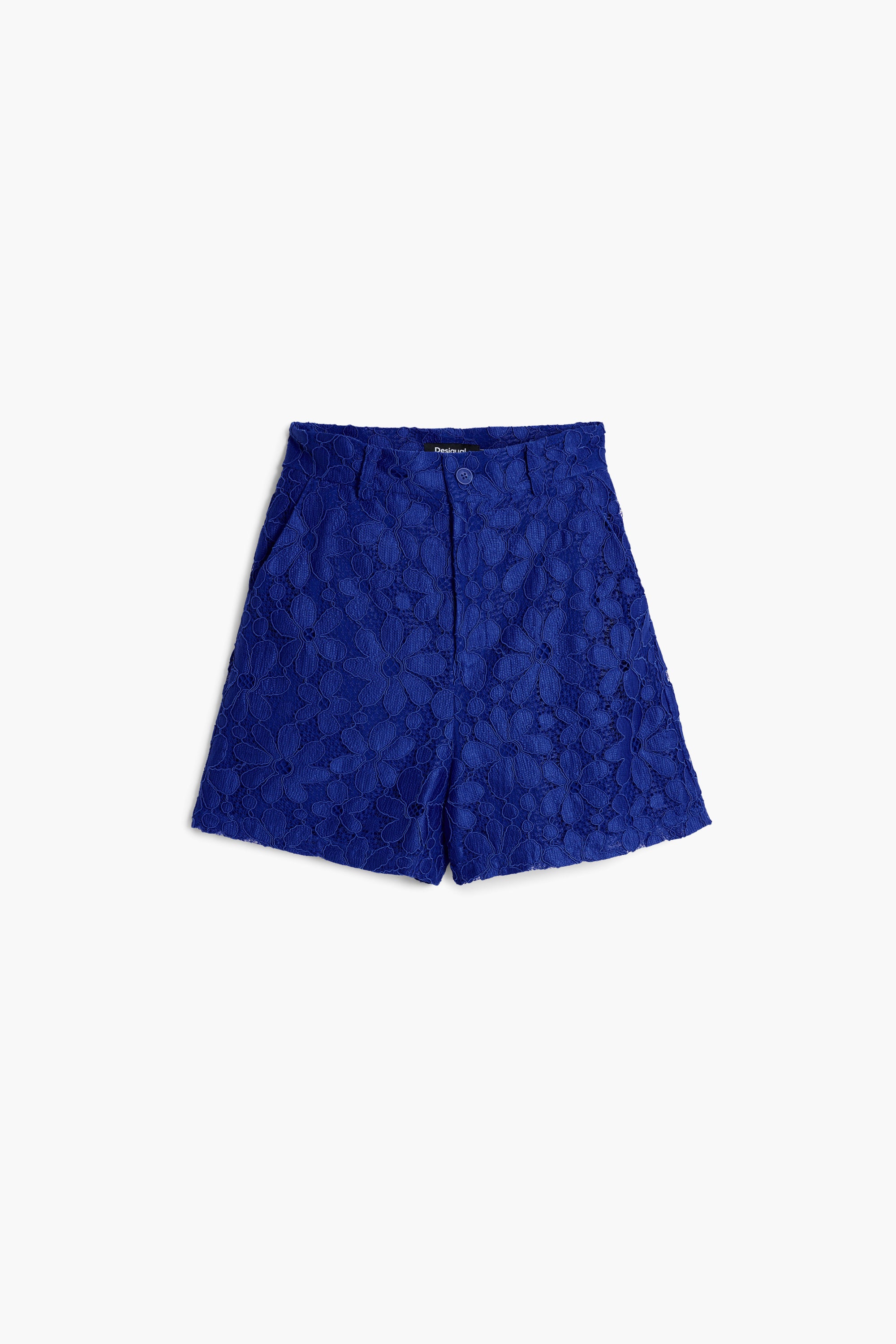 Applique Shorts - Blue