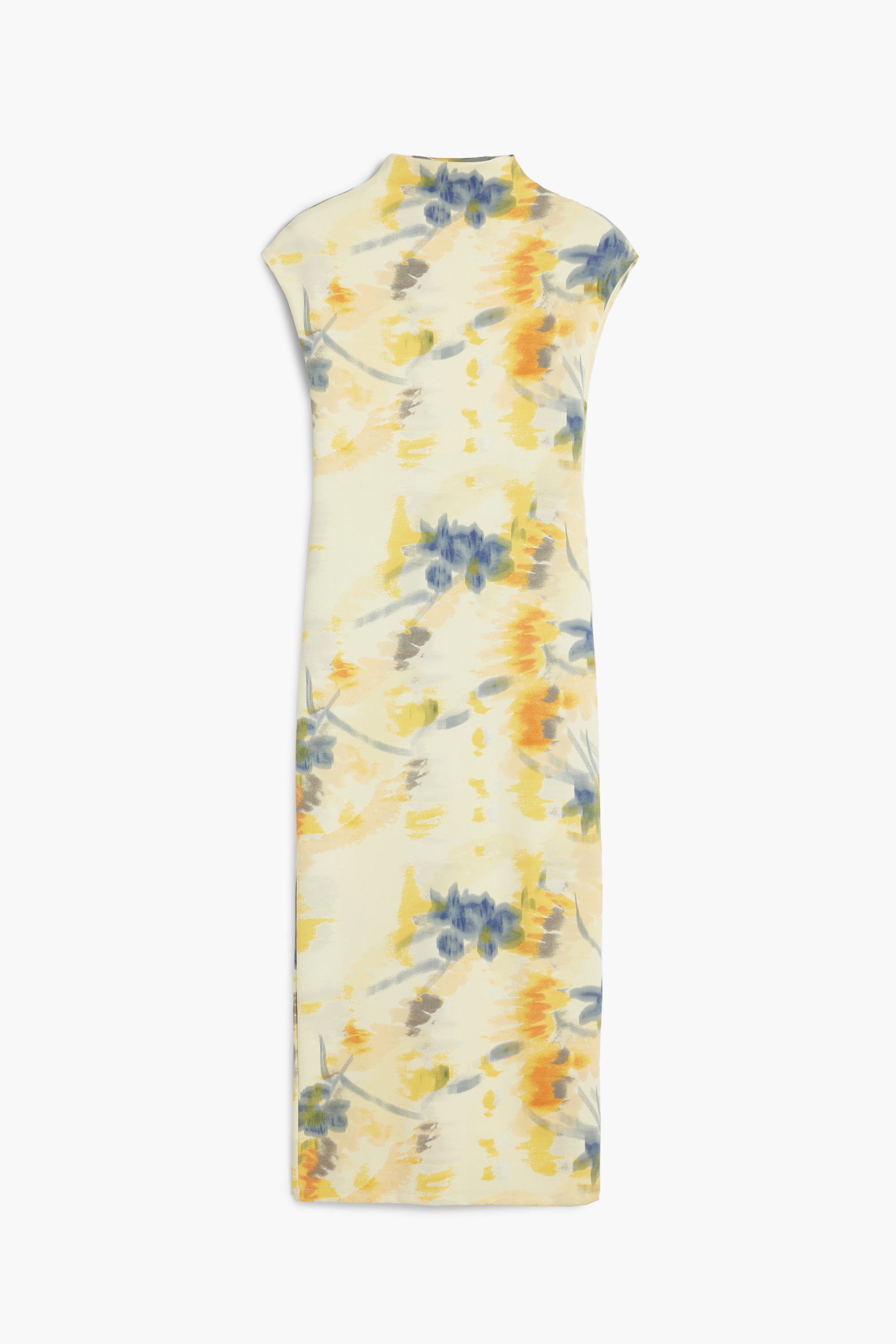 Cap Sleeve Dress - Yellow