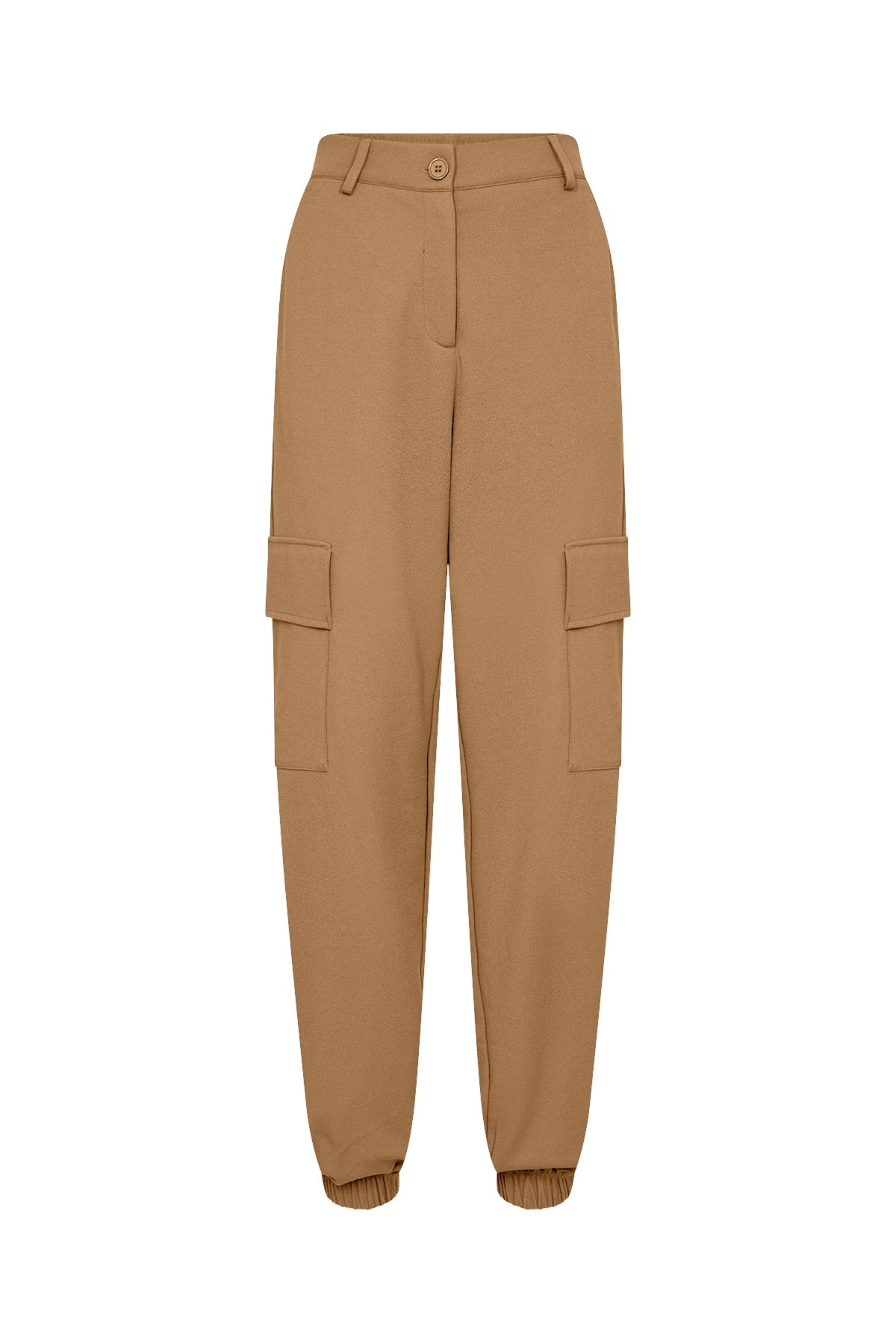 Siham Trousers - Camel