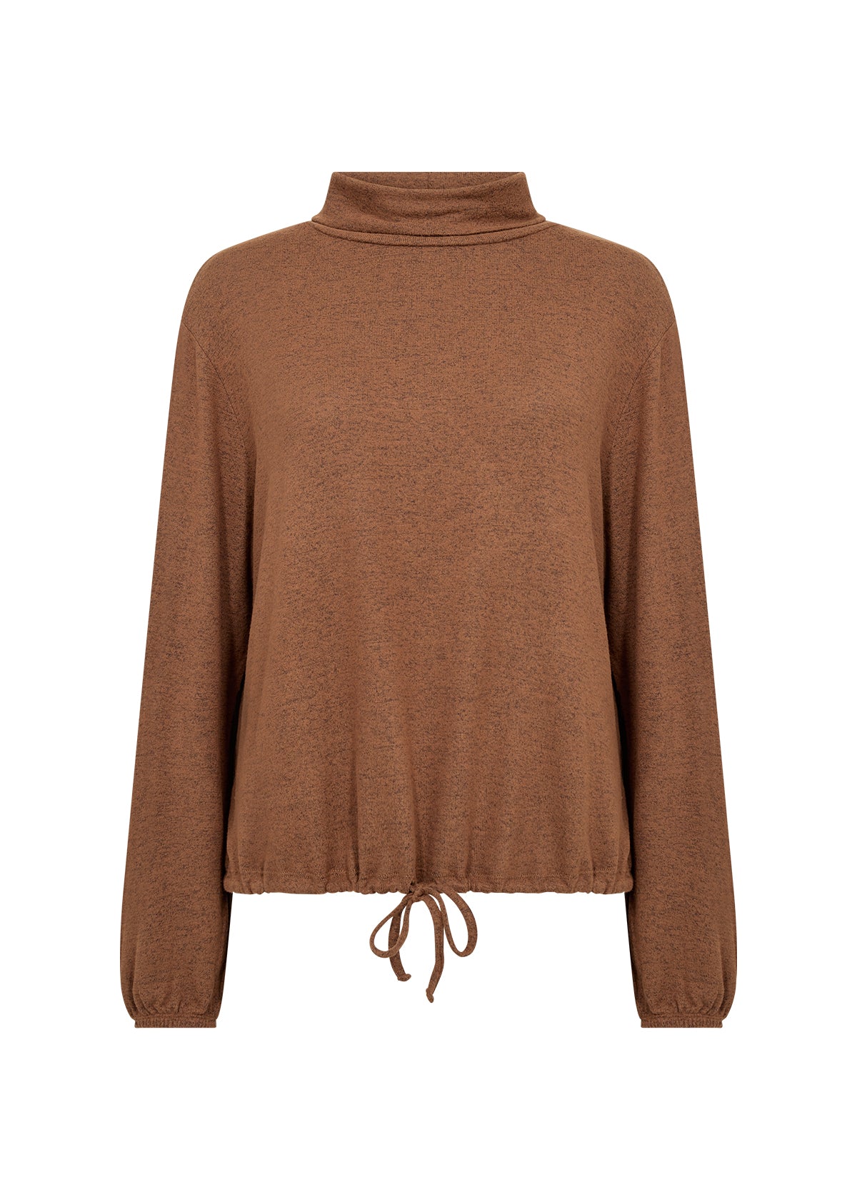 Biara Tie-Waist Jumper - Toffee