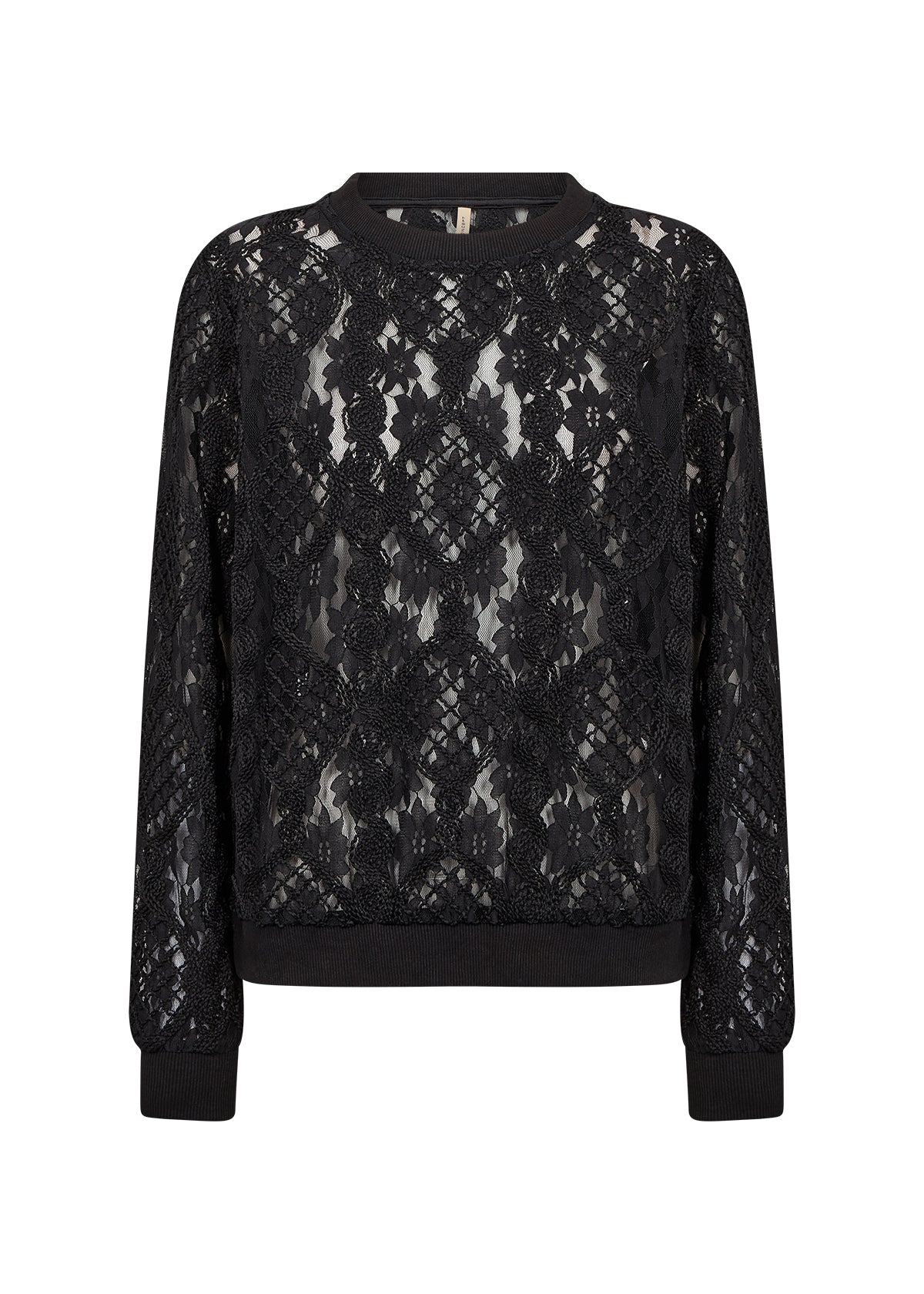 Alham Lace Top - Black