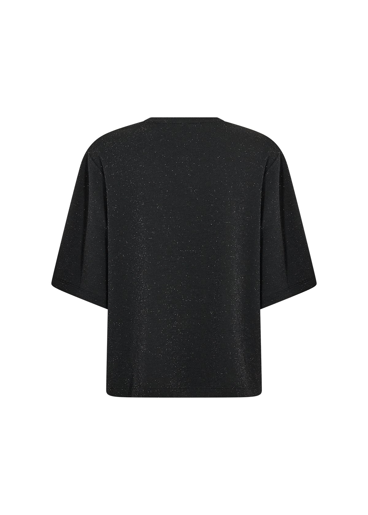 Andine Relaxed Sparkly T-Shirt - Black