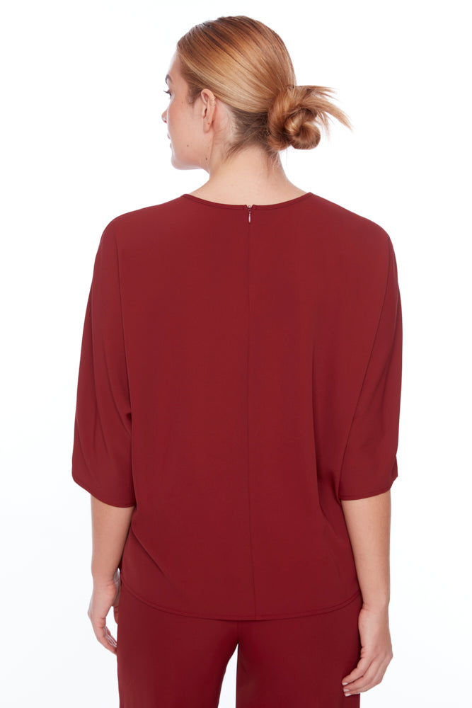 Silk Top - Red