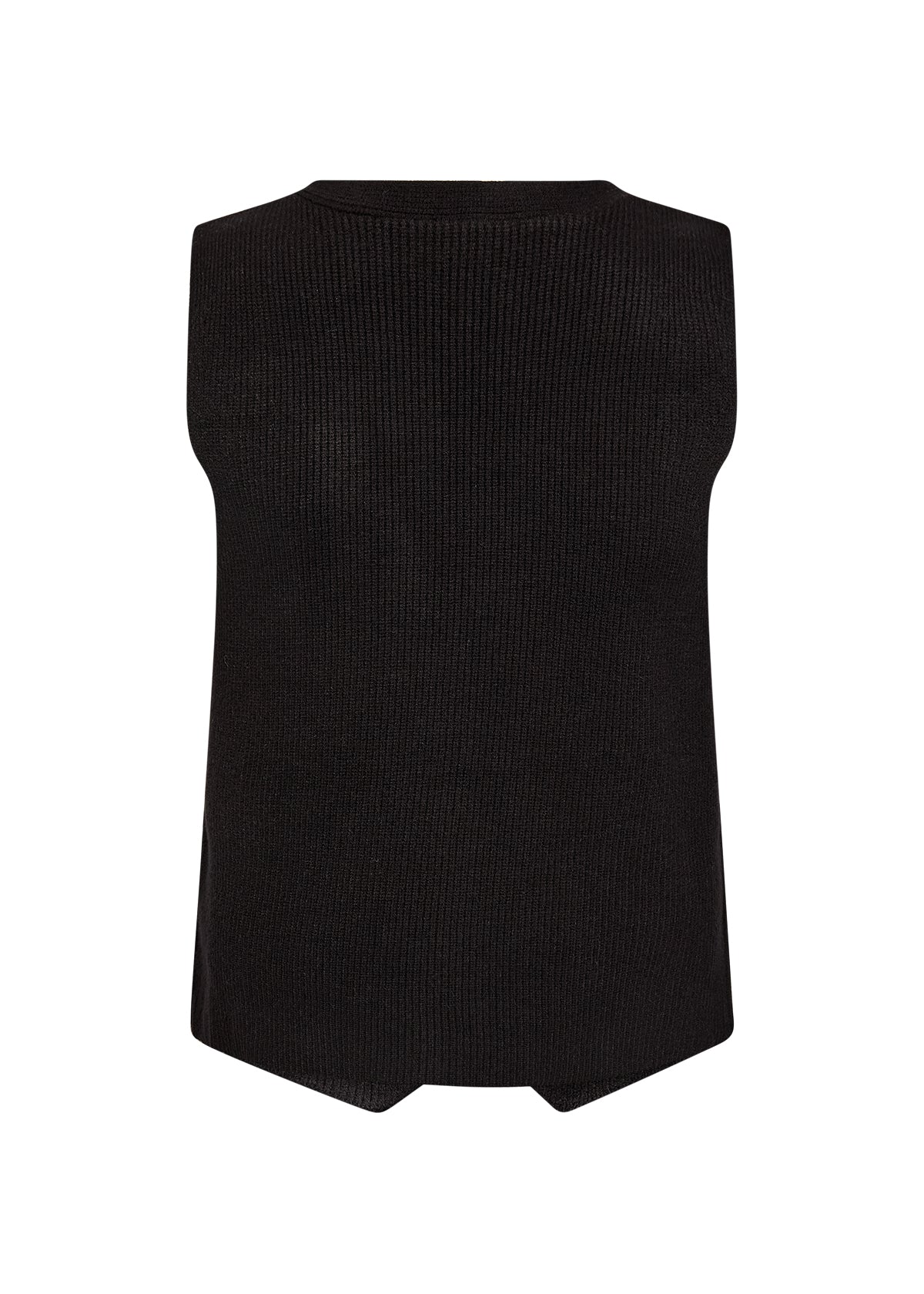 Kanita Knit Waistcoat - Black