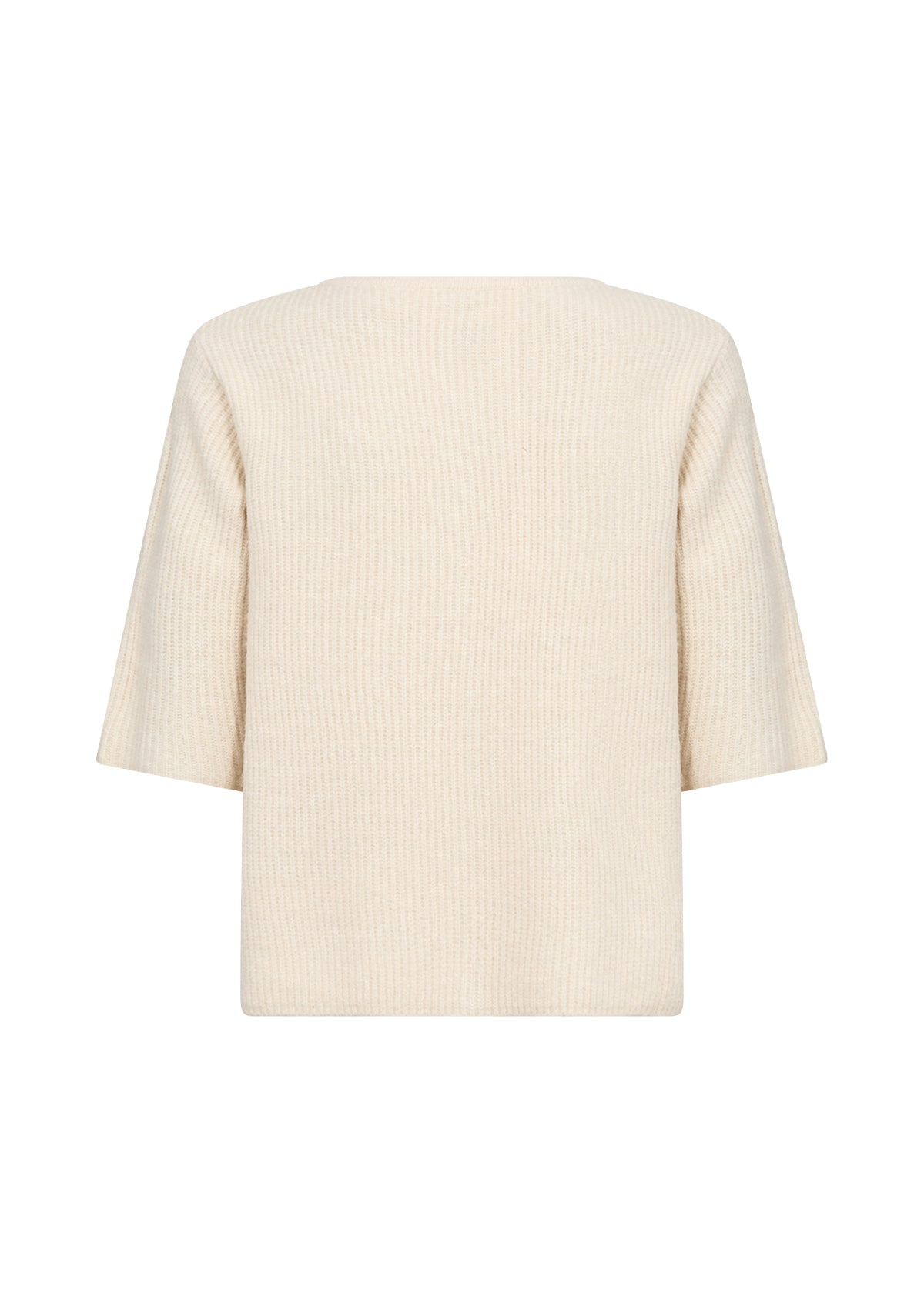 Avalon Ribbed Knit Cardigan - Cream