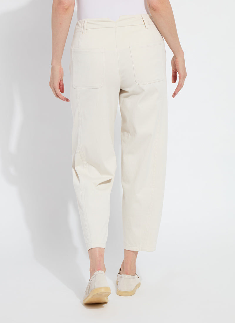 Anelise Barrel Trousers - Cream