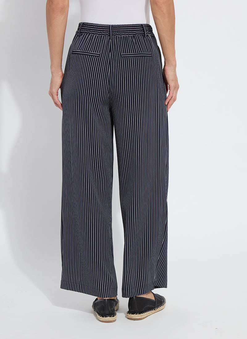 Clarette Pull On Trouser - Navy