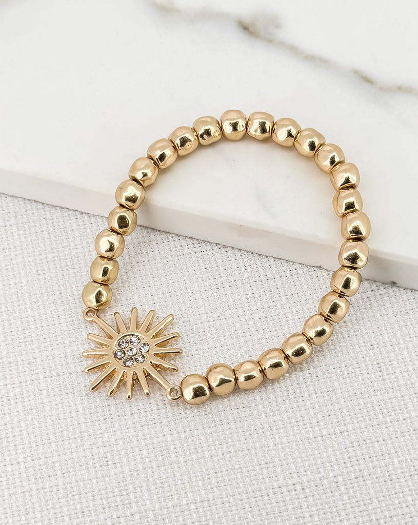 Starburst Bracelet in Gold