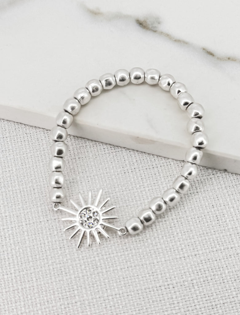 Starburst Bracelet in Silver