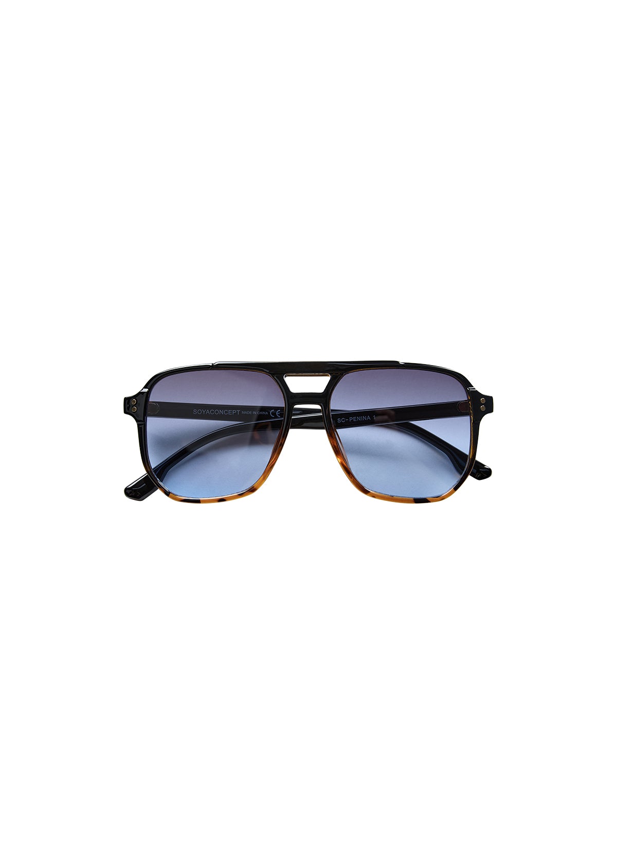 Pilot Sunglasses - Black/Tortoise Shell