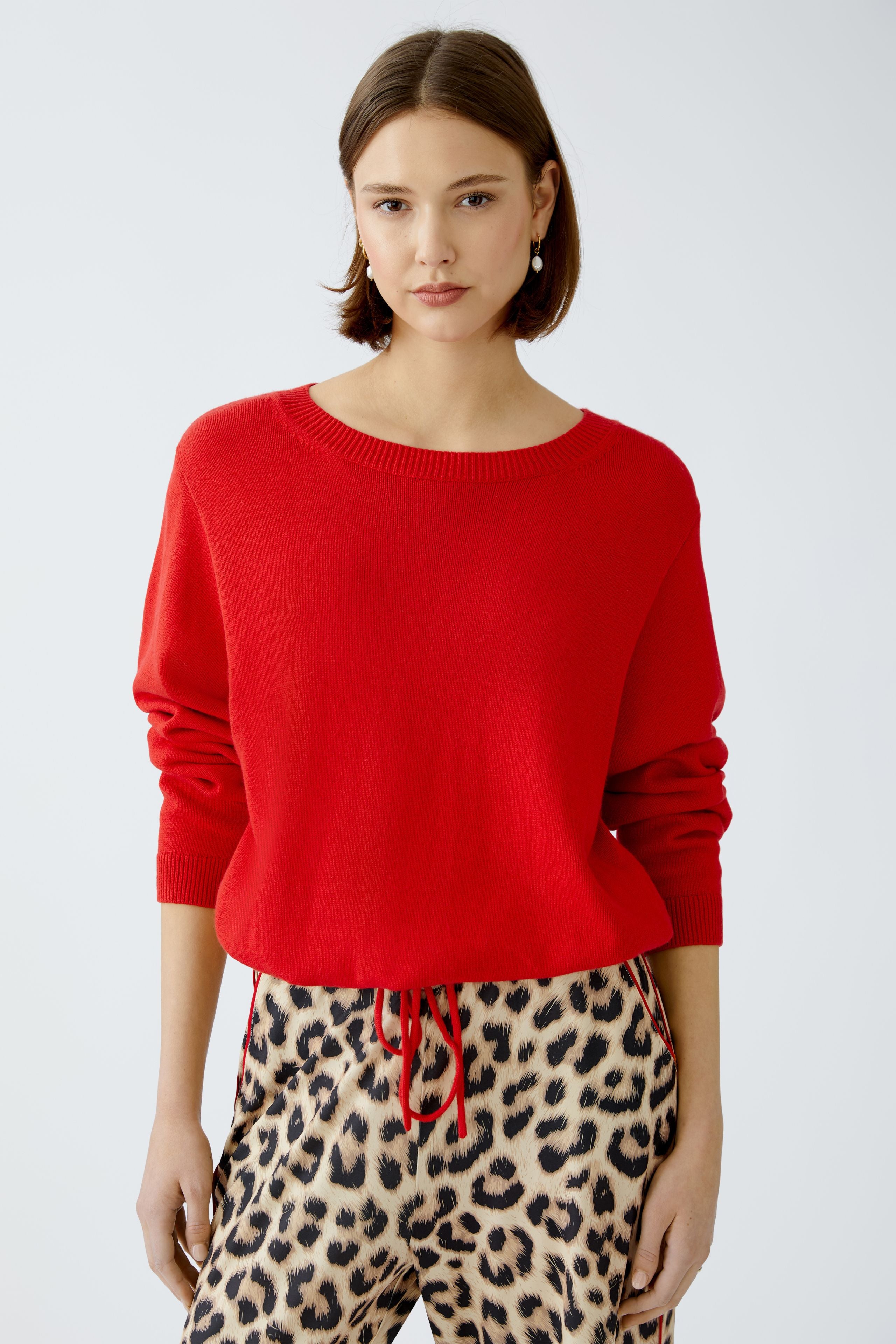 Relaxed Jumper - Red