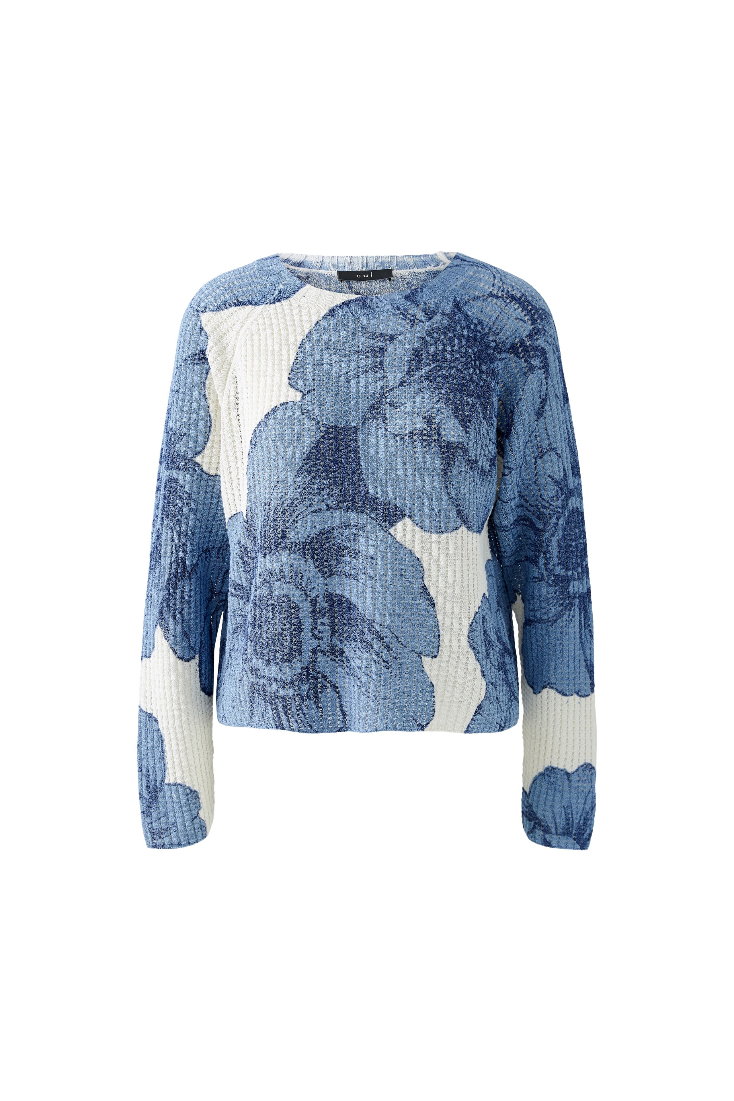 Floral Jumper - Blue