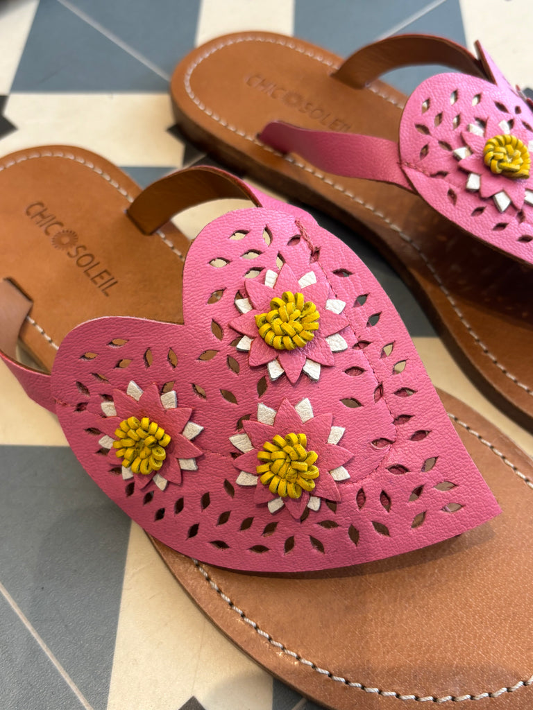 Love Sandals in Pink