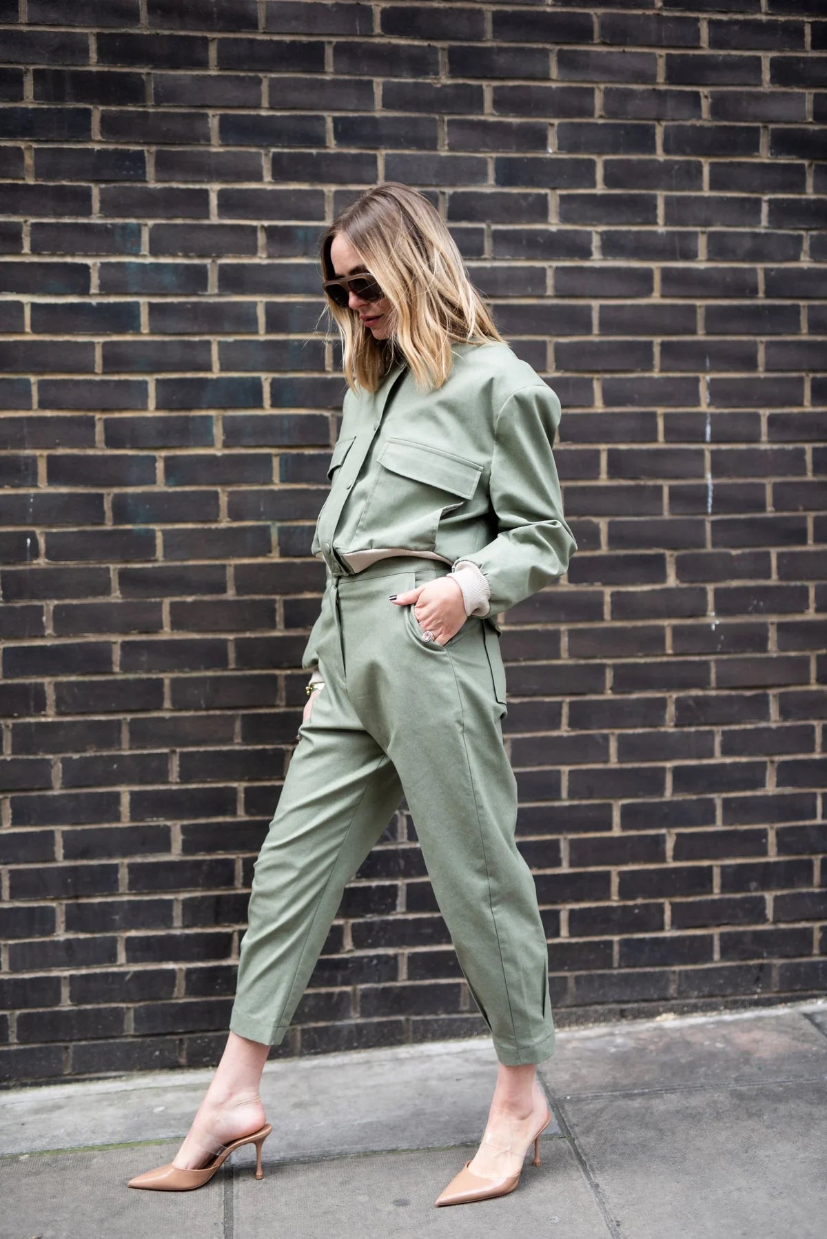 Alicia Trousers in Khaki