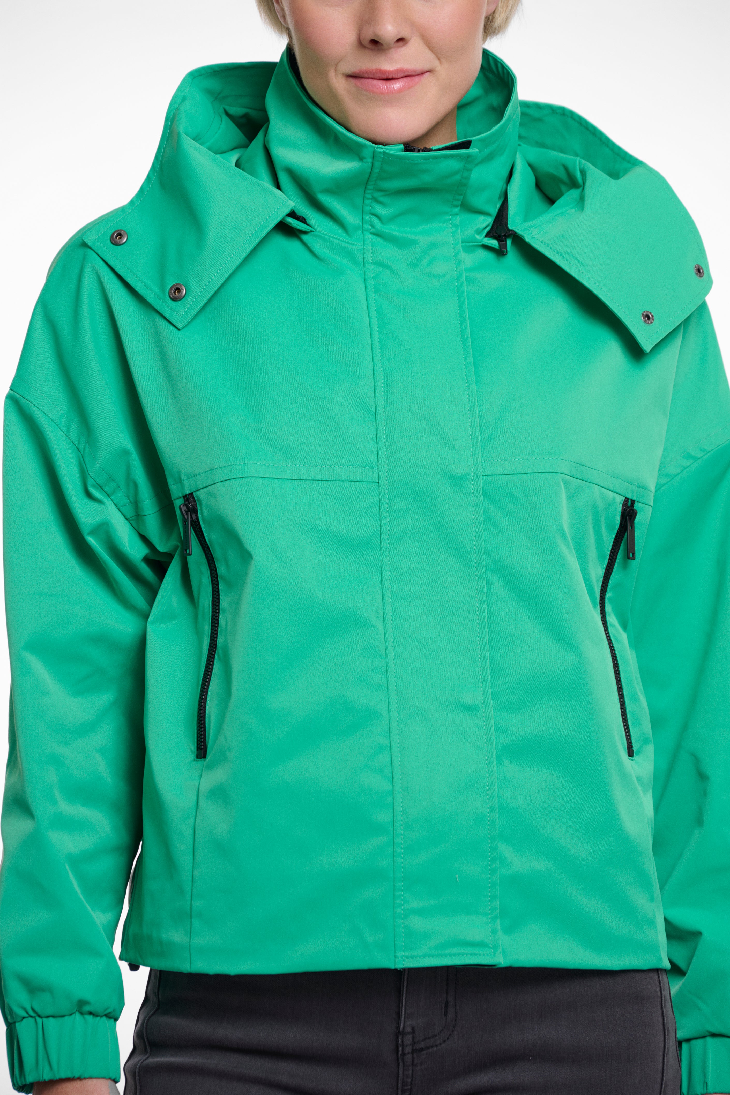 Isa Rain Jacket - Clover Green