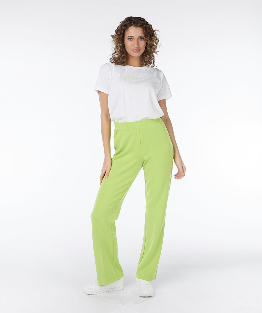 Smart Joggers in Lime